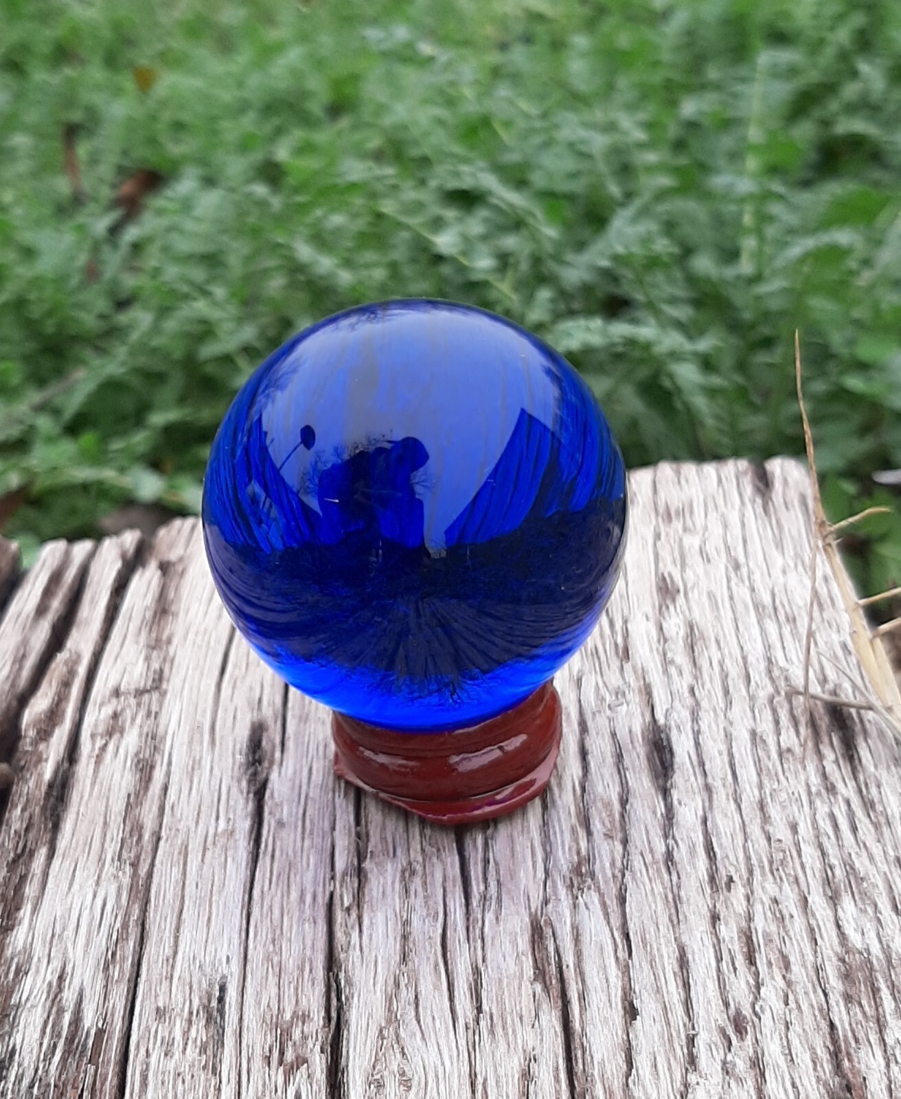 K9 Color Crystal Balls 50mm/80mm Sphere with Stand Meditation Feng Shui