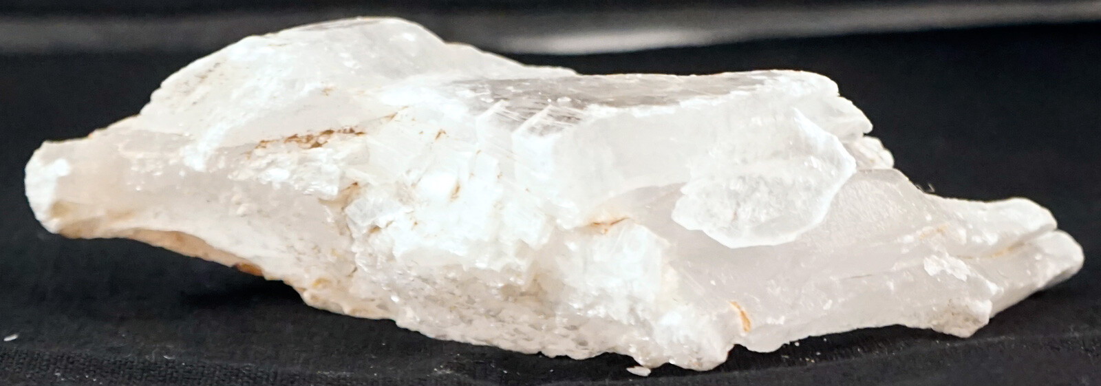 Natural Selenite crystallized Gypsum Rough Nice Specimen 4 Display / Healing #1