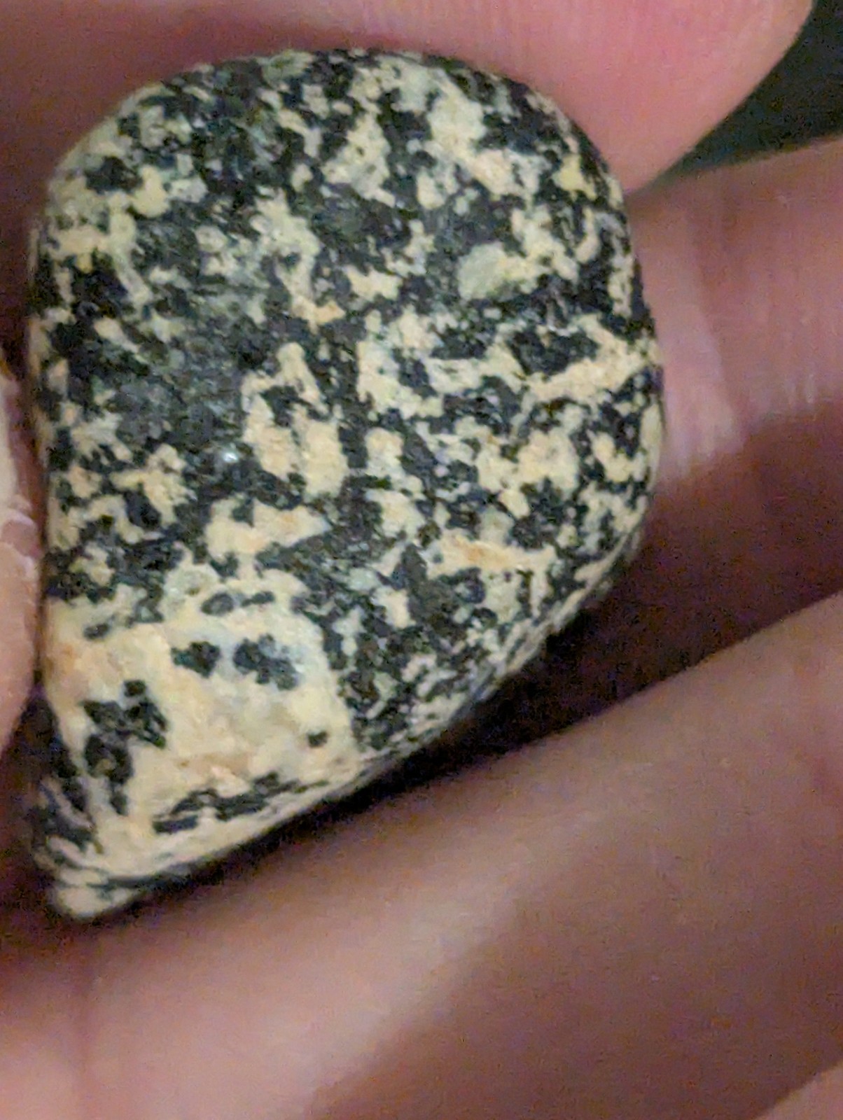 Black & Beige Colored Stone