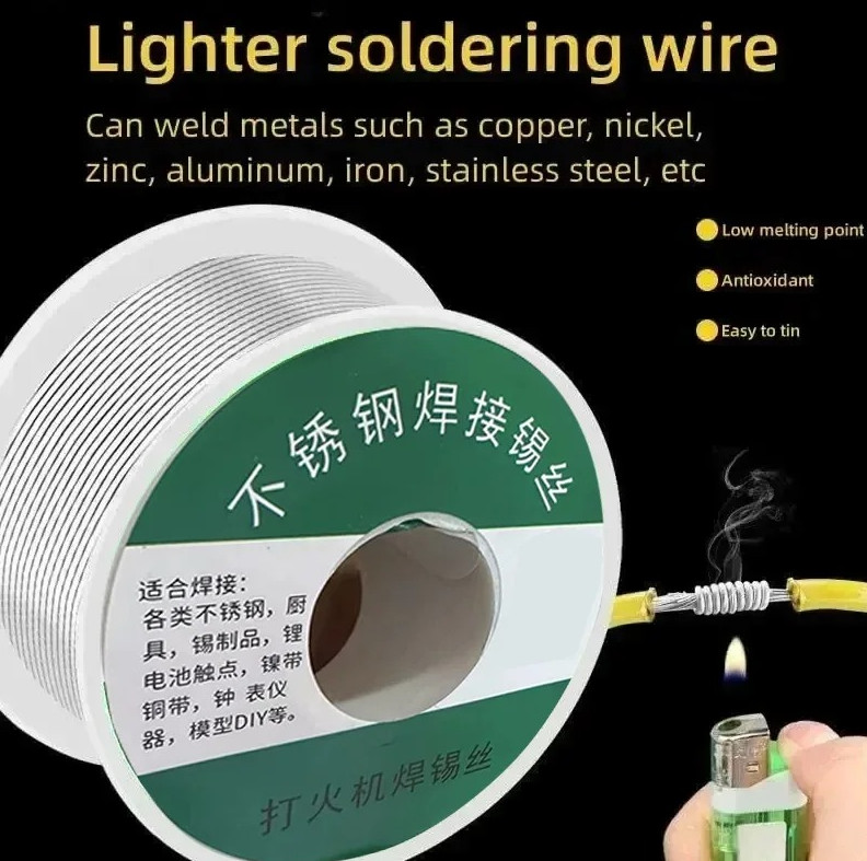 1pc Rosin Core Solder Wire 0.8mm/1.0mm 20g–50g-100g No-Clean Flux 2.0% – NEW