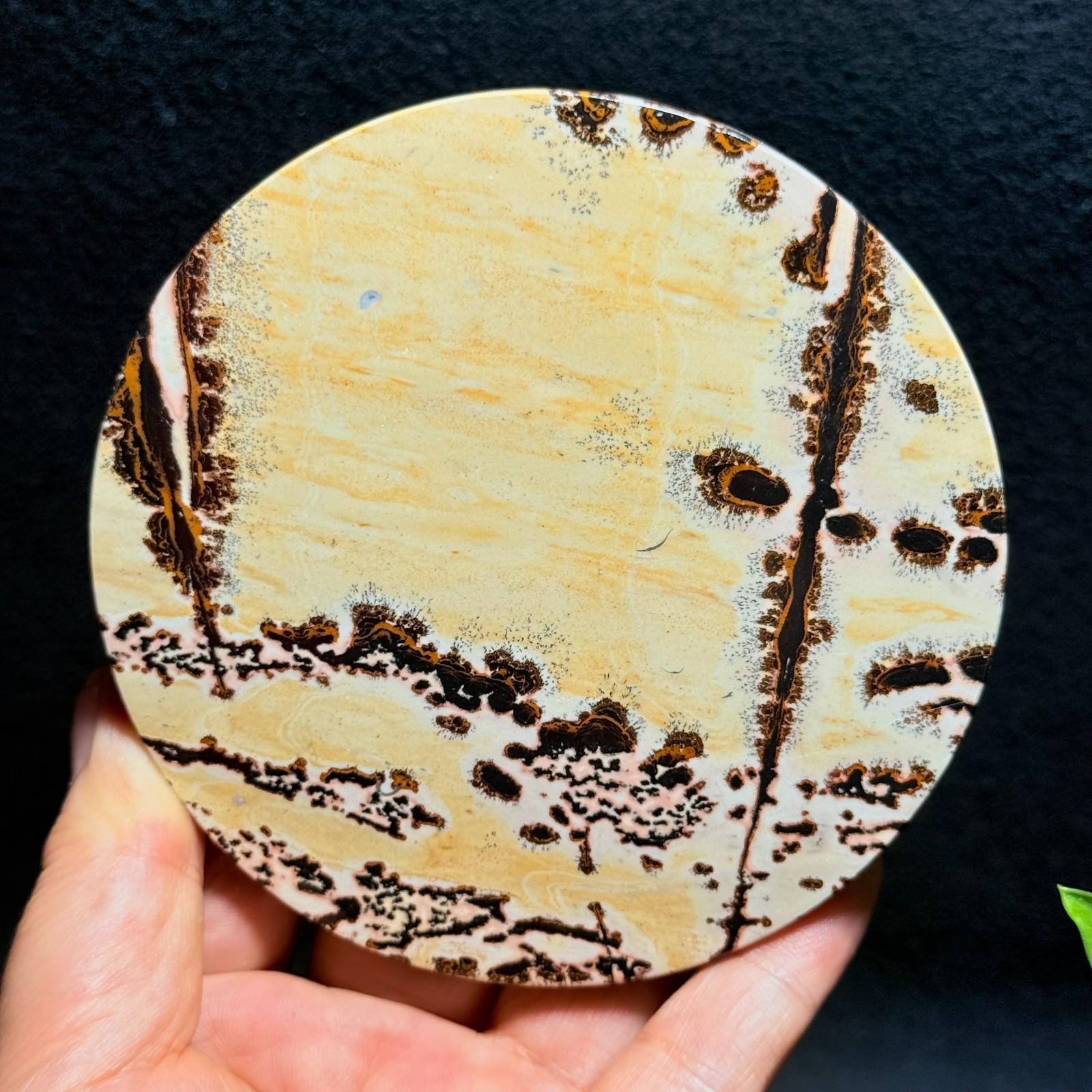 171g Natural Chinese Painting Stone Crystal Ornaments for Home Decoration 27
