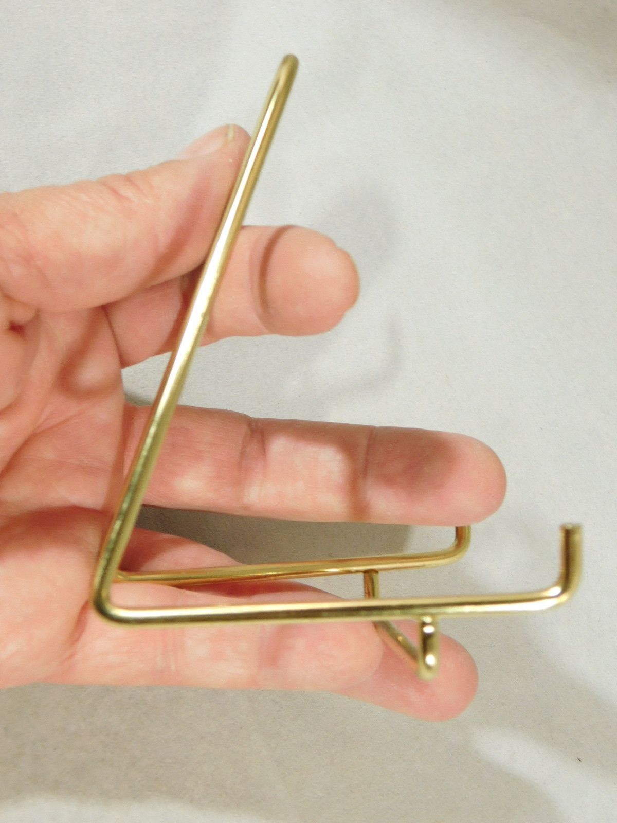 Easel Display Stand Medium Size Metal Gold Color