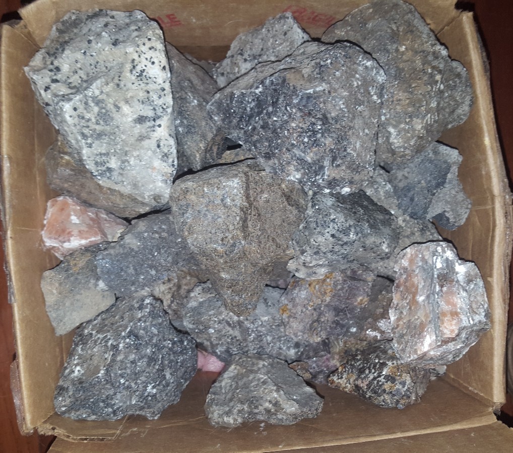8ozs 1/2lb Lot Franklin New Jersey Fluorescent Rocks Minerals Willemite Calcite