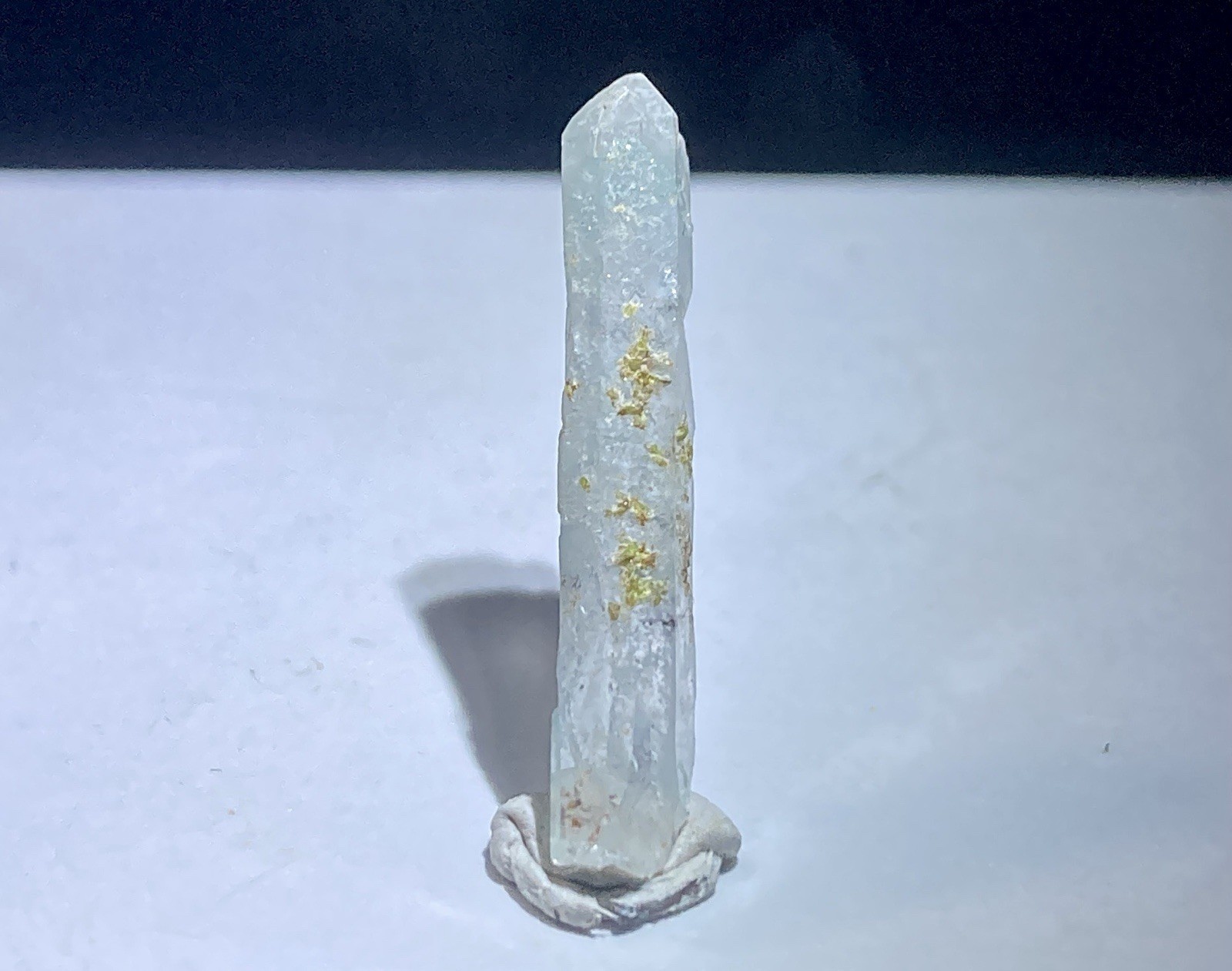 Ajoite Inclusions in Quartz Messina, South Africa