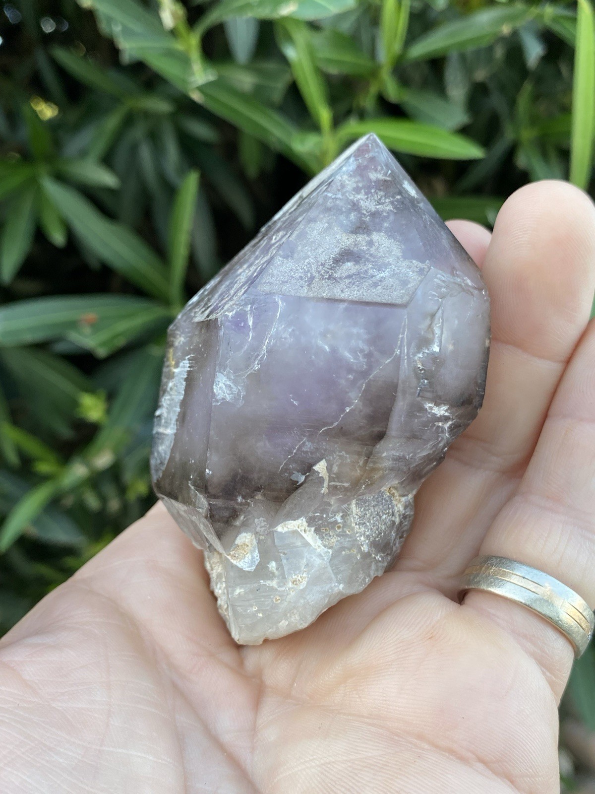 269 Gram Large Smoky Amethyst Scepter – Namibia, Africa