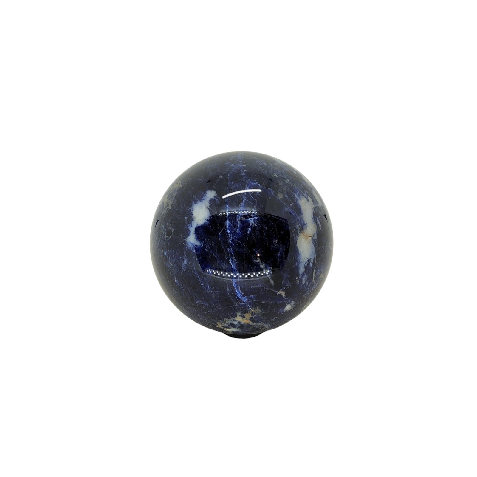 Sodalite, 2 3/8 inch, sphere, ball, specimen, display, gemstone, blue, #R-2975