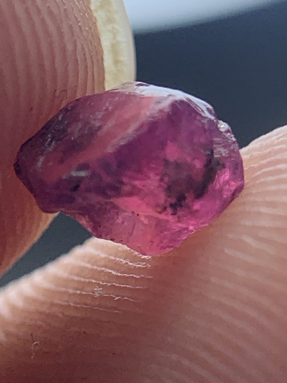 1.10 Crts Extremely Rare Stunning Facet Grade Pink & Blue Winza Sapphire @winza