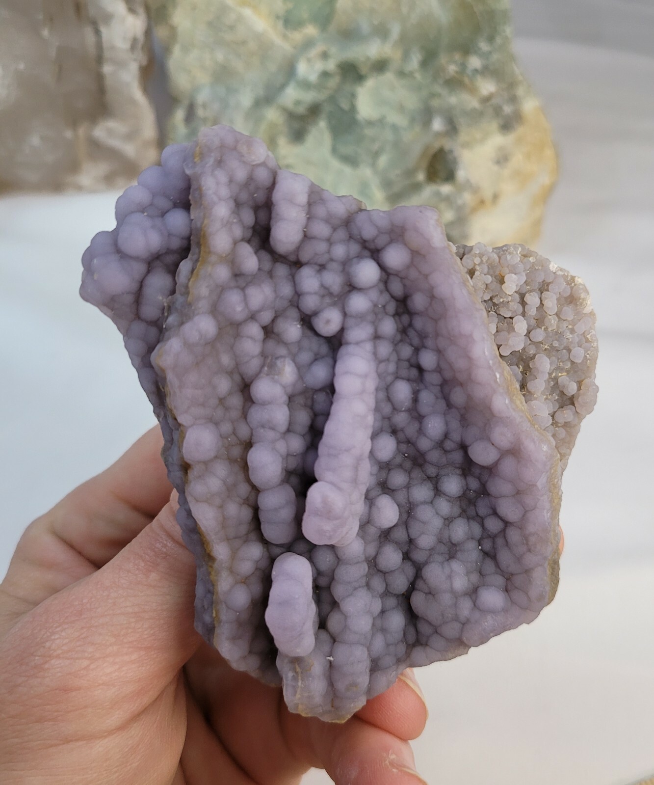 Purple Botryoidal Fluorite USA seller, Henan China, large Fluorite Crystal