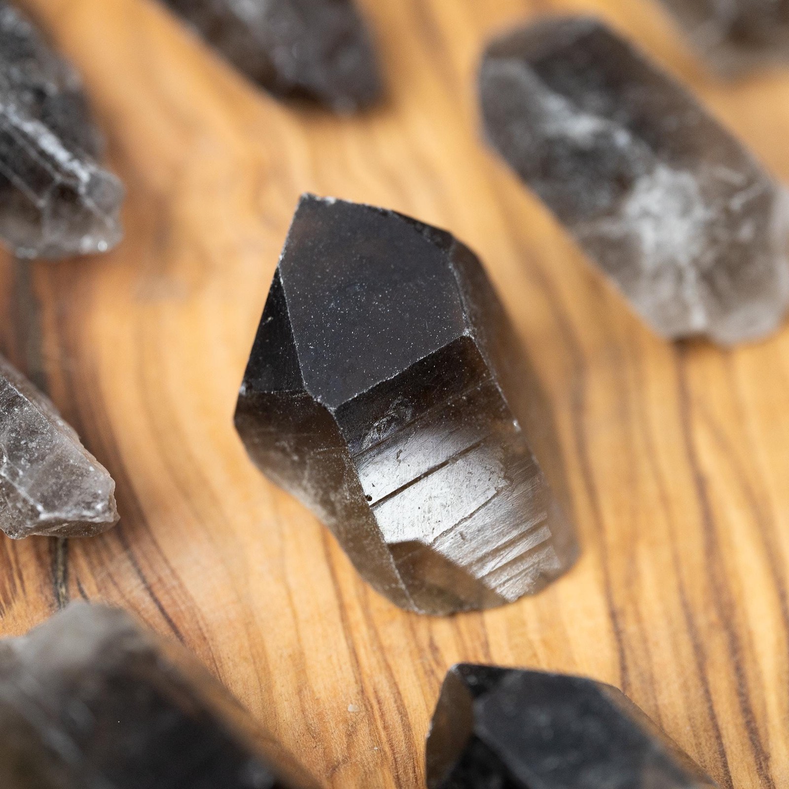 Smoky Quartz Point Natural Smoky Quartz Crystal Rough Specimen Gift Decor