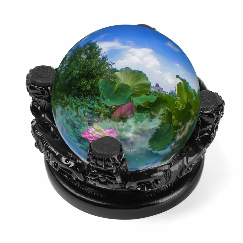 Wood Display Stand Base For Crystal Ball Holder Sphere Globe Branch Home Decor