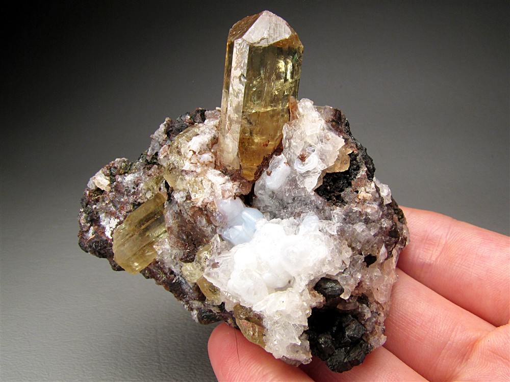 Apatite Crystal Cerro de Mercado Durango Mexico