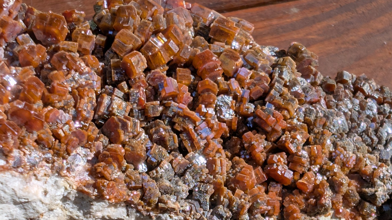 Large Vanadinite 2lb 5oz Deep Cherry Red Displays Well Morocco
