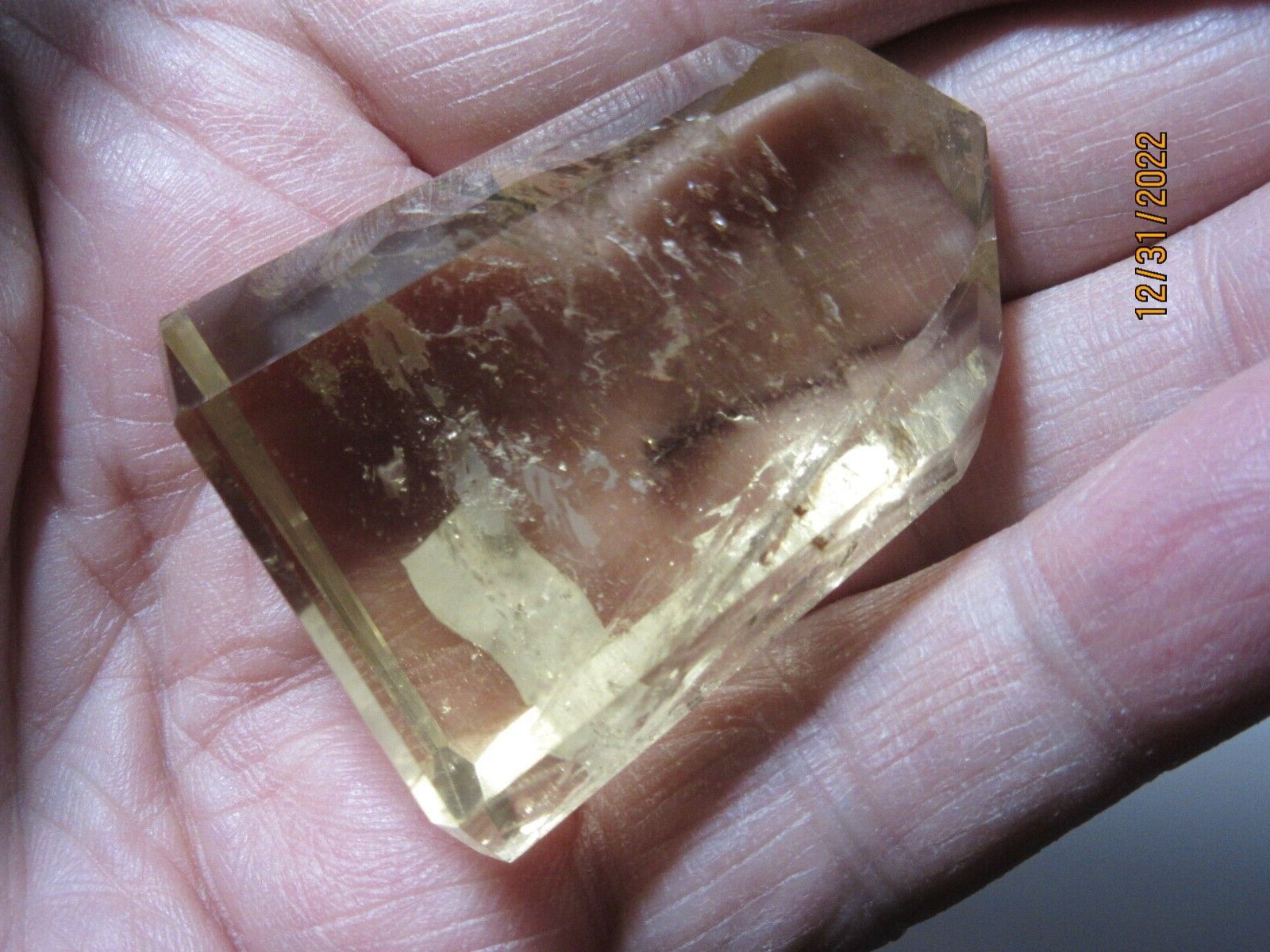 AAA Brazilian Smoky Quartz Cut Polished 1 7/8″ Point Collectible Reiki BSQCP-4