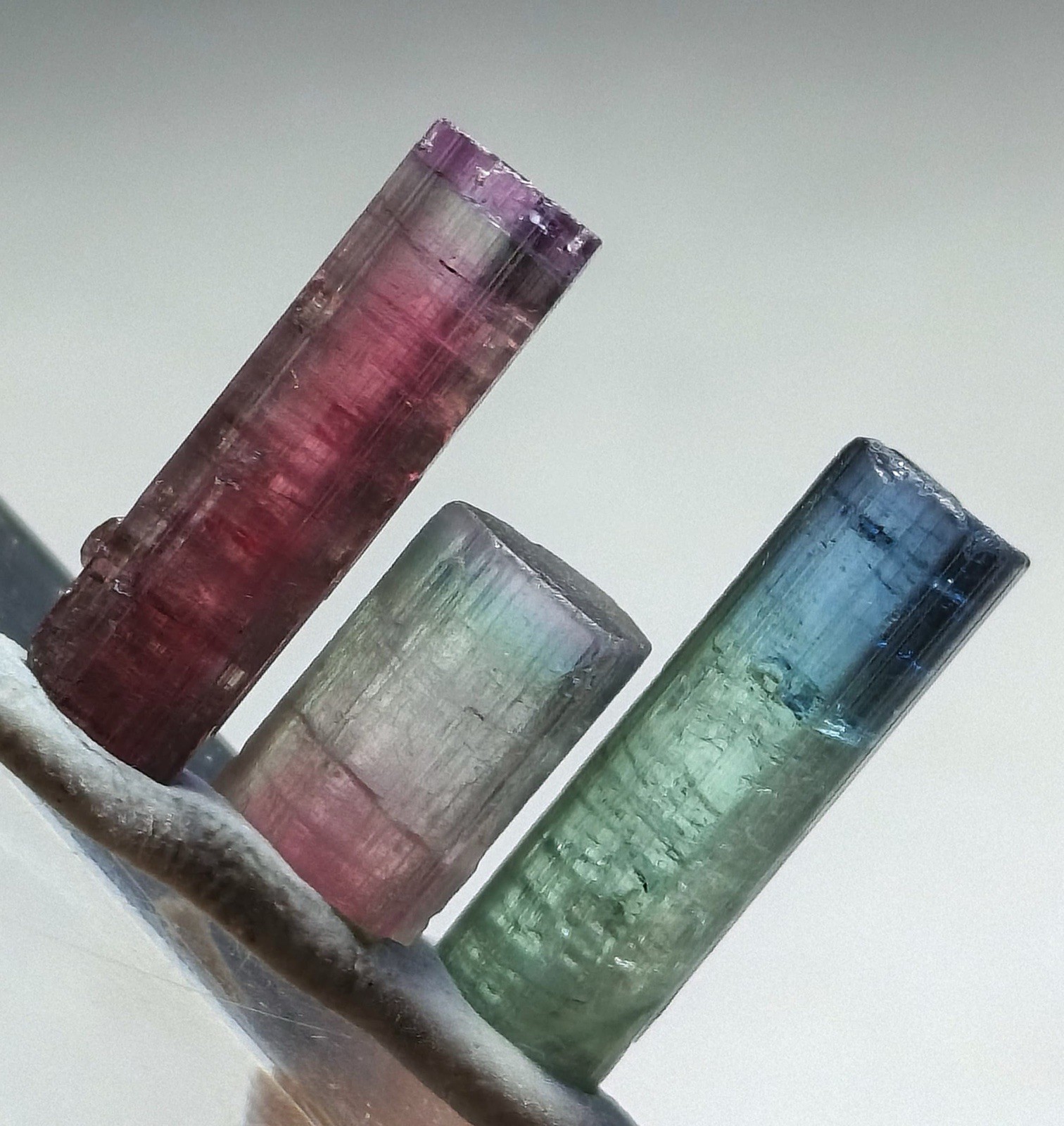 Naturel Top Quality Multicolor Tourmaline Crystal From Afg