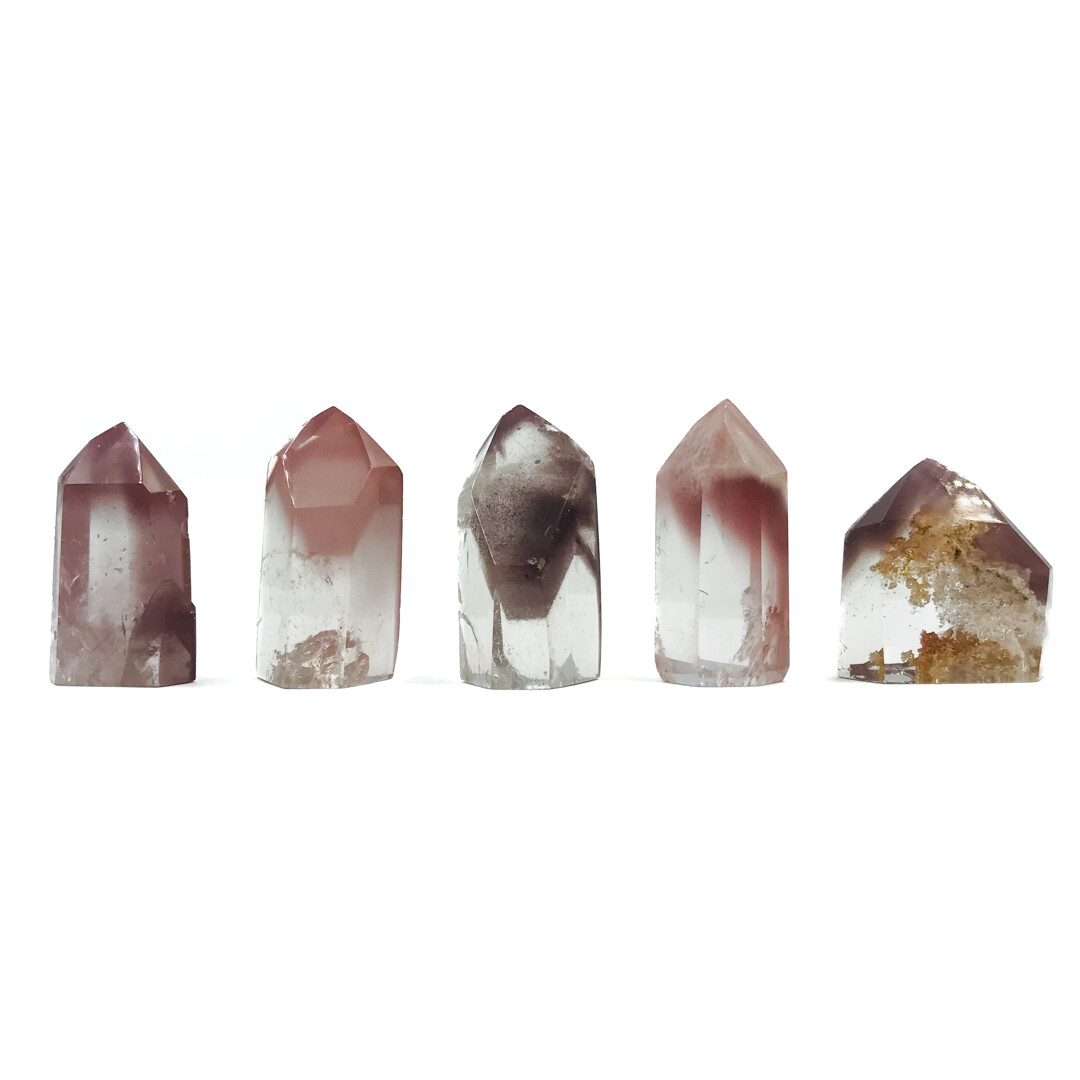 Lithium Quartz Point, Polished Natural Lithium Quartz from Minas Gerais, Brazil