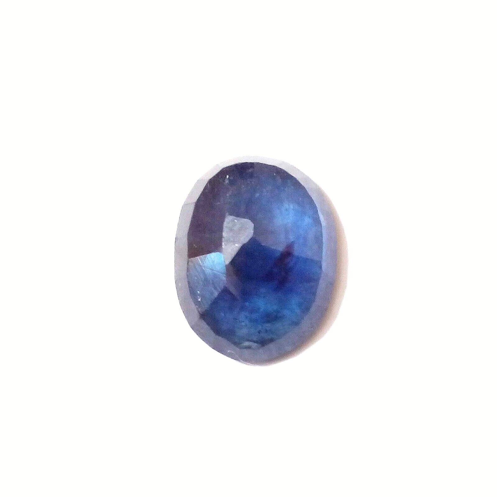 3.88 Ct Faceted Natural Blue Sapphire – Sparkling Beauty, Single Fine Gemstone
