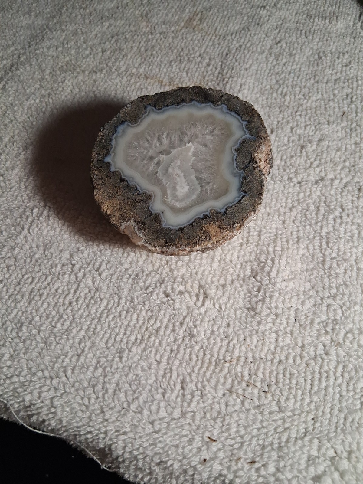 HUGE 3+ Pound Agate!! Cut, Not Polished BEAUTIFUL!!!