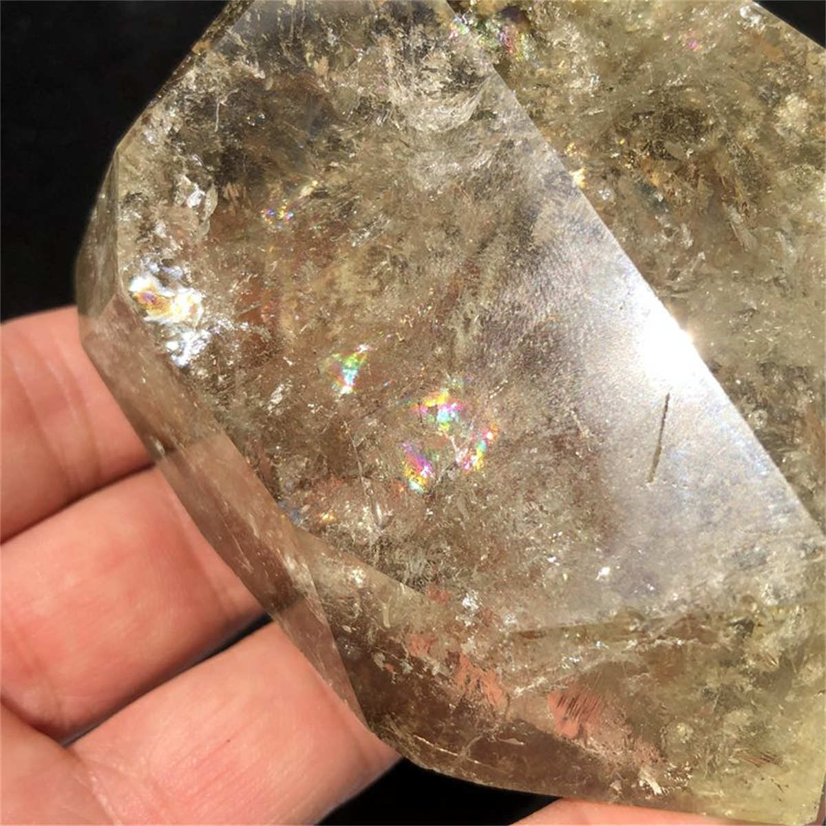 40g Natural Smoky Citrine Mineral Quartz Crystal Mineral Reiki healing