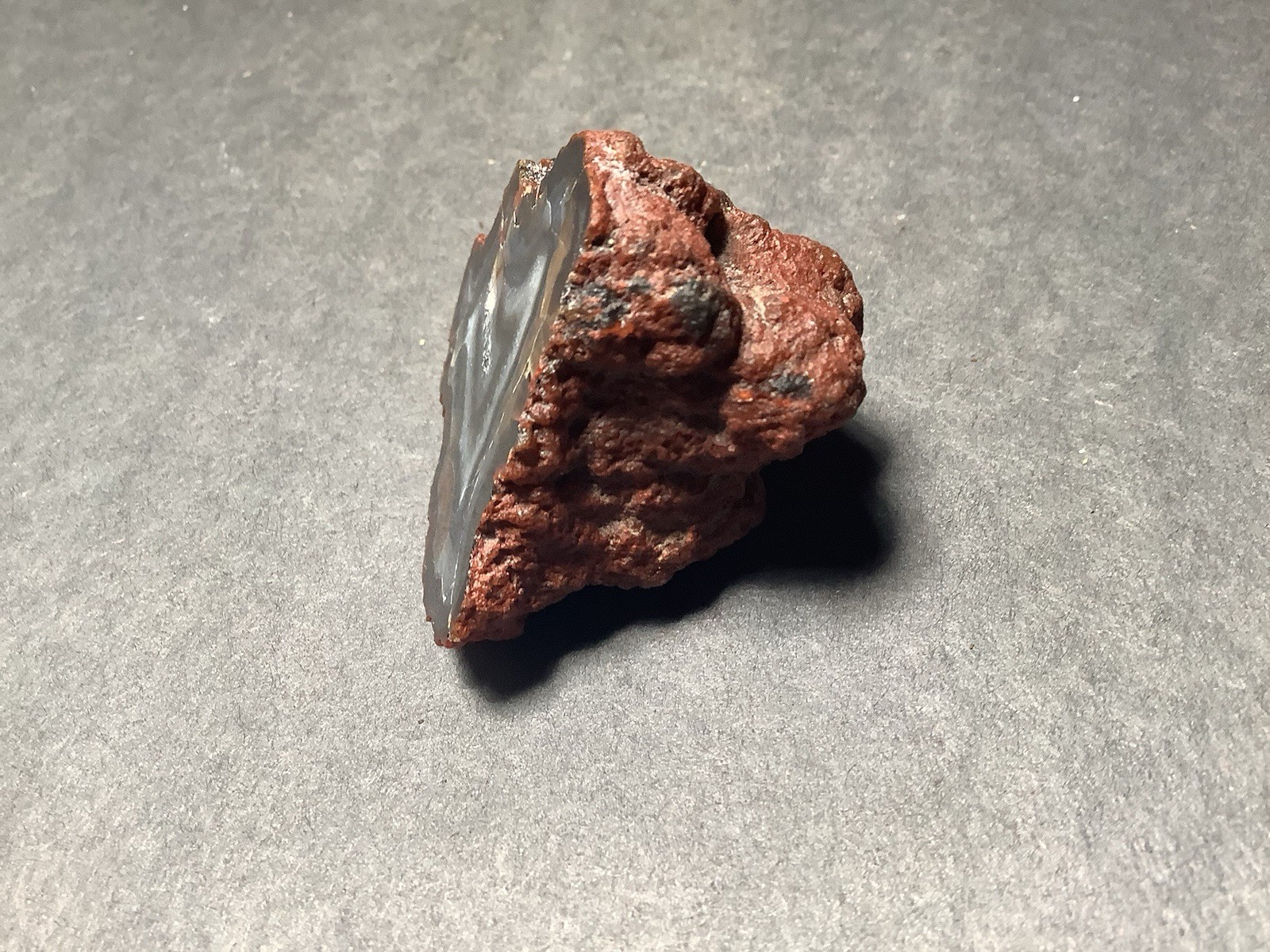 Crater Agate Specimen, Polished Face 40x40x24mm, 2.0 Oz #698