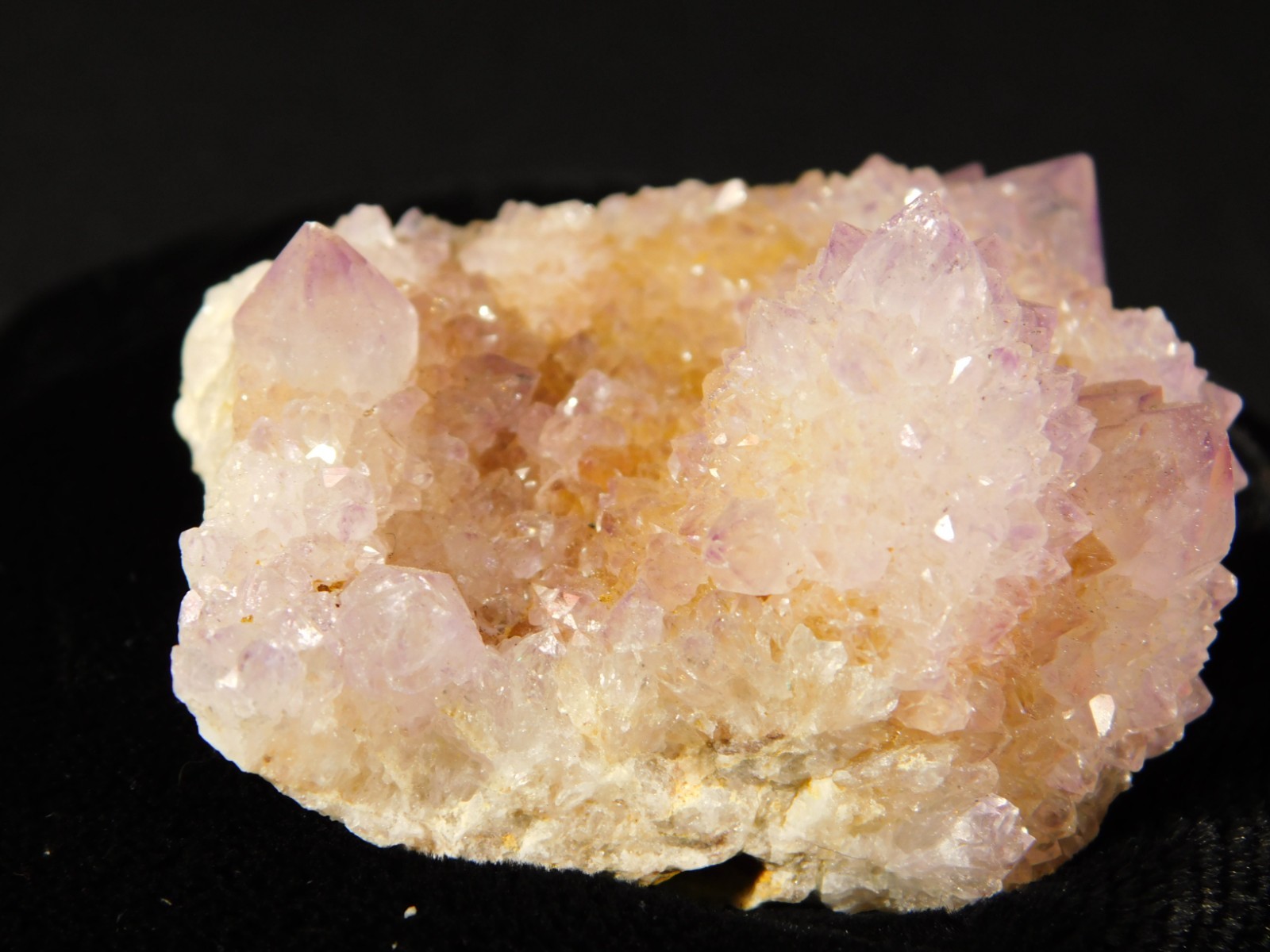 SPIRIT Quartz or CACTUS Quartz Amethyst Crystal Cluster Africa 85.5gr