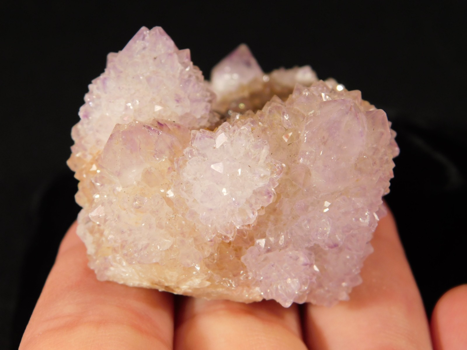 SPIRIT Quartz or CACTUS Quartz Amethyst Crystal Cluster Africa 85.5gr