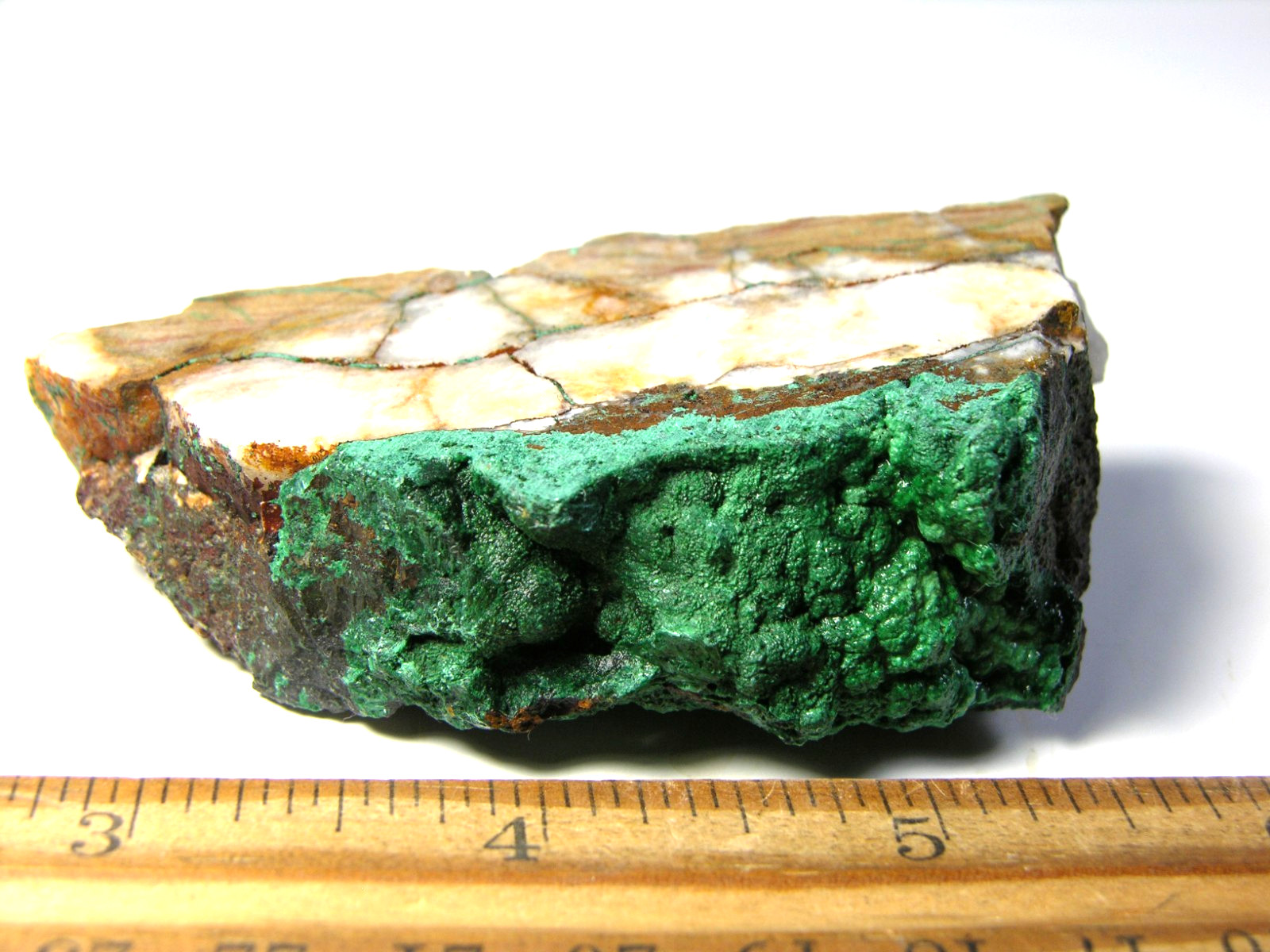 Azurite malachite crstal on matrix specimen 2x 1 1/2″ az34