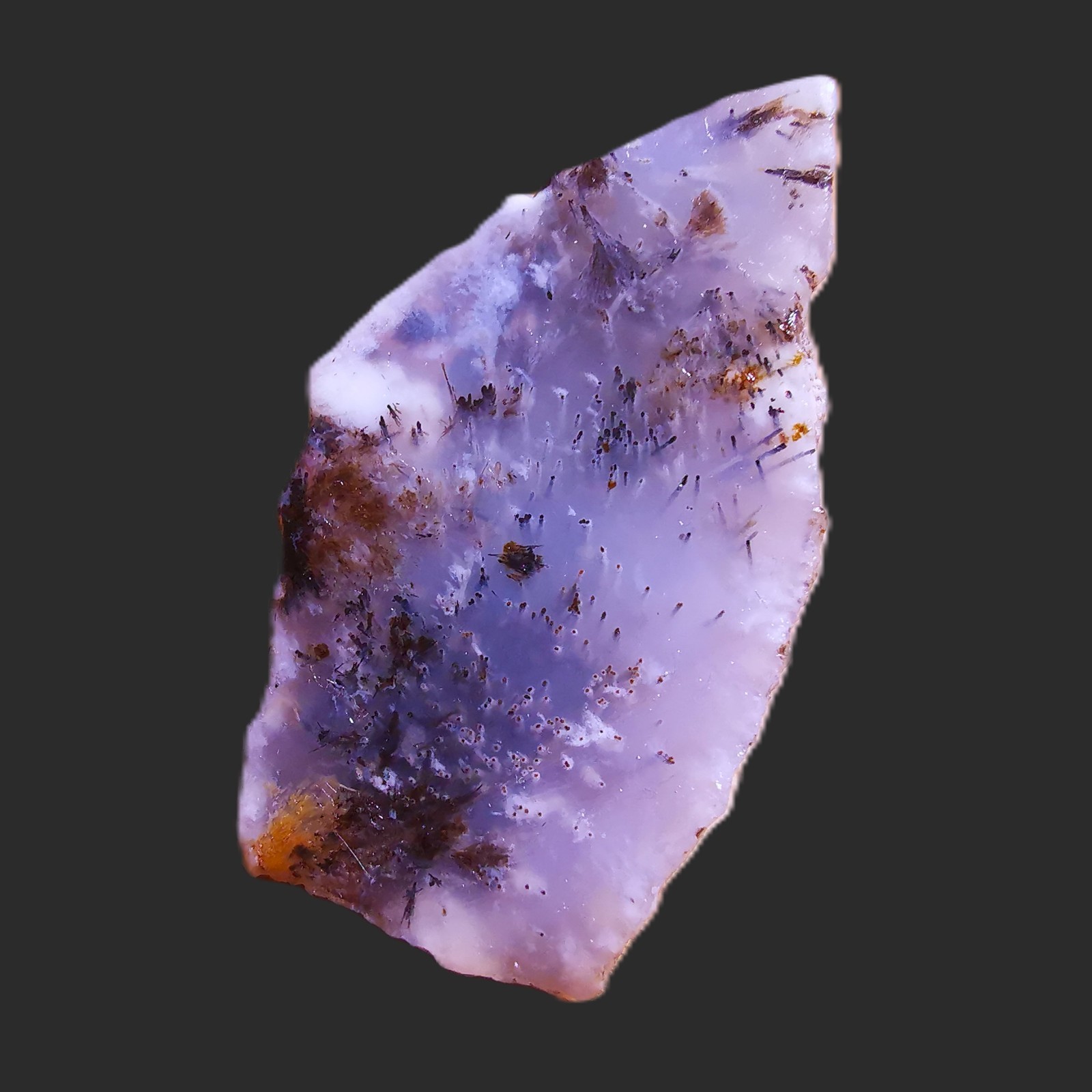 Scenic Dendritic Agate, Not Polished, 100% Natural Stone, 32 Grams