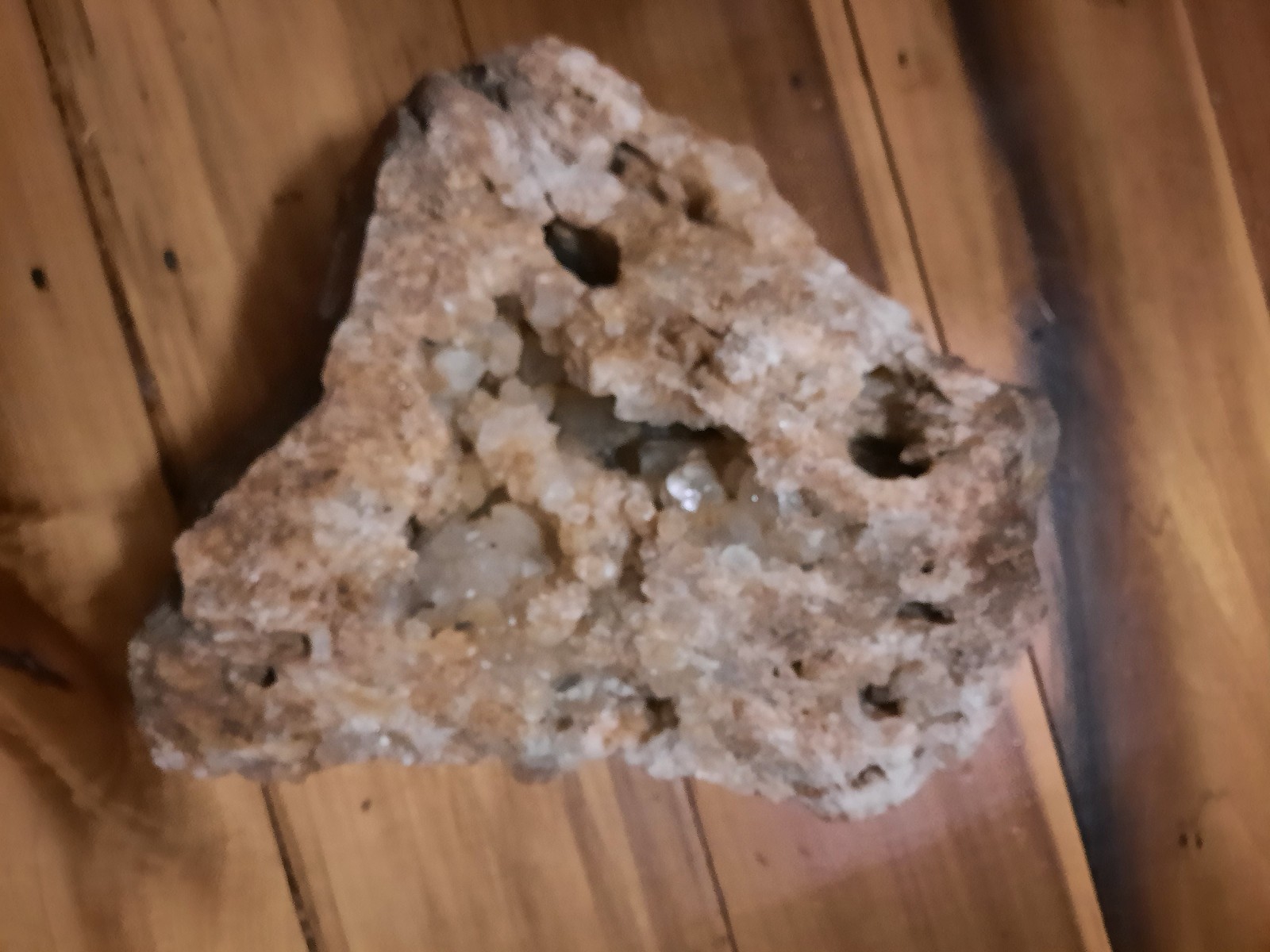Large 10″, 13.2 lb Kentucky Calcite Geode Half with Crystals Everywhere