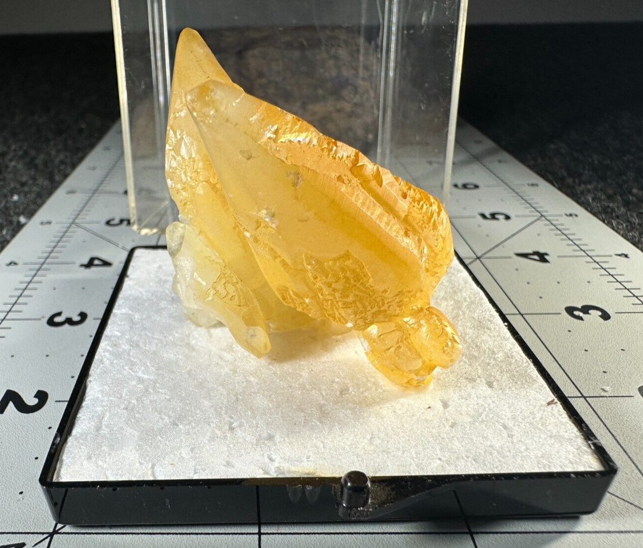 ➤ 2-1/2 Inch IRIDESCENT CALCITE CRYSTAL CLUSTER – Shelbyville Indiana VIDEO➤577