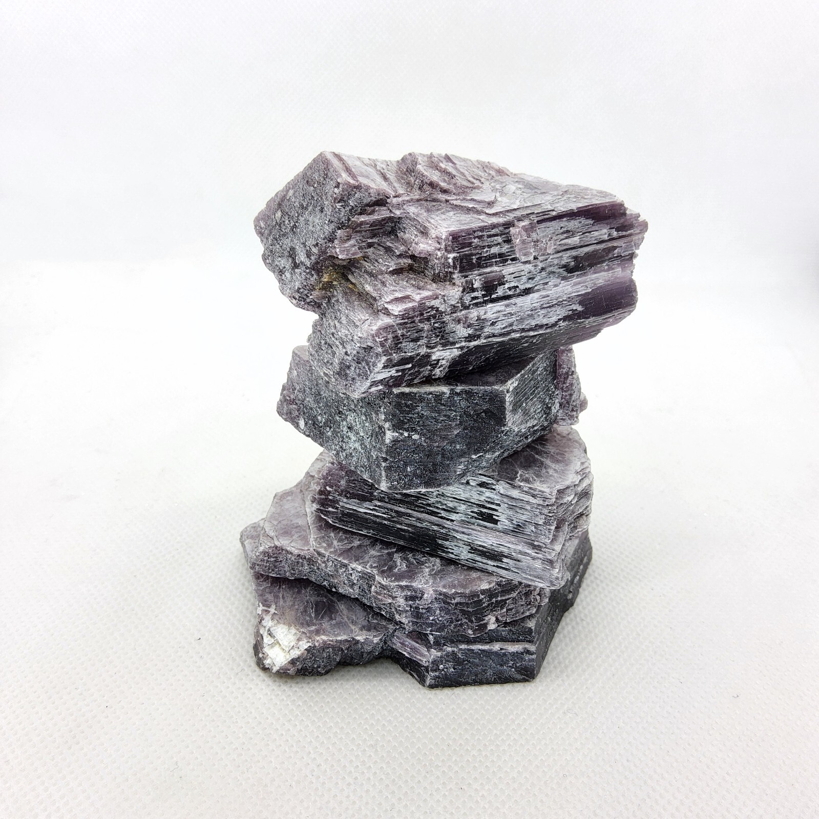 Lepidolite, mica, 5 pieces, lot, specimen, display, mineral, purple, #R-5515