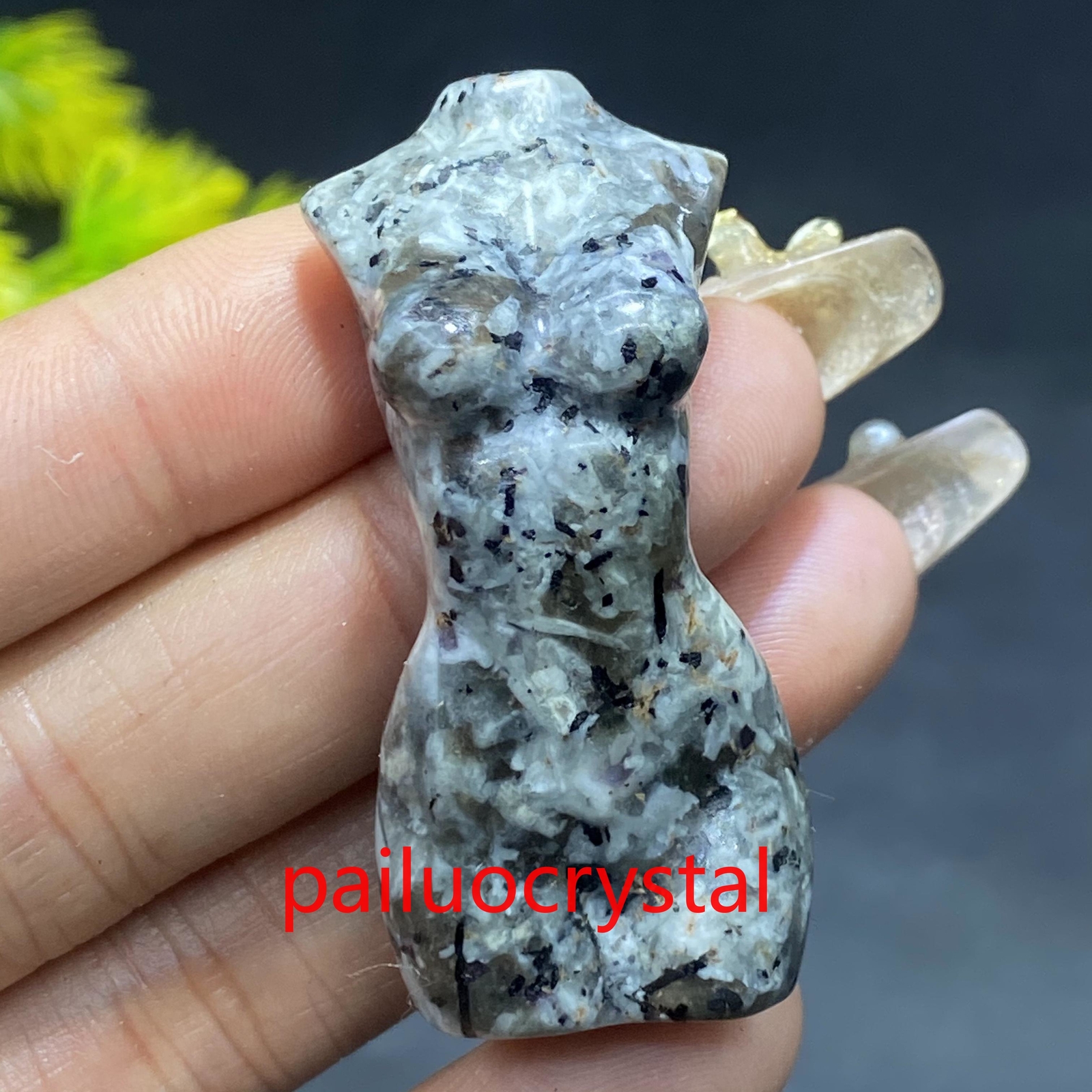 10pcs Natural Mixed Women Quartz Crystal Skull Carved Goddess Gem Healing 1.7″