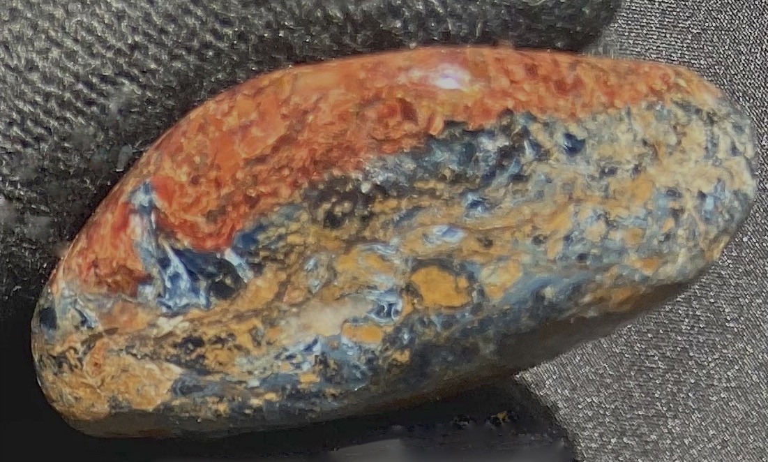 Pietersite Beautiful Large Flaming Polished 65 Grams or 855 Catats Africa
