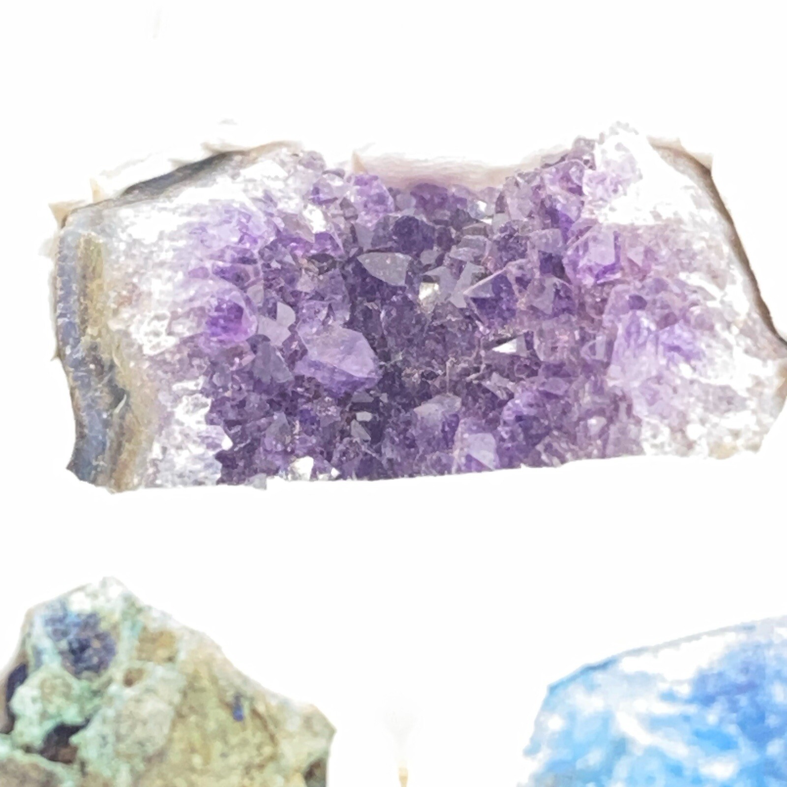 12 Pc Lot Random Mixed Crafters Gems Crystal Natural Rough Raw Mineral Rock Box