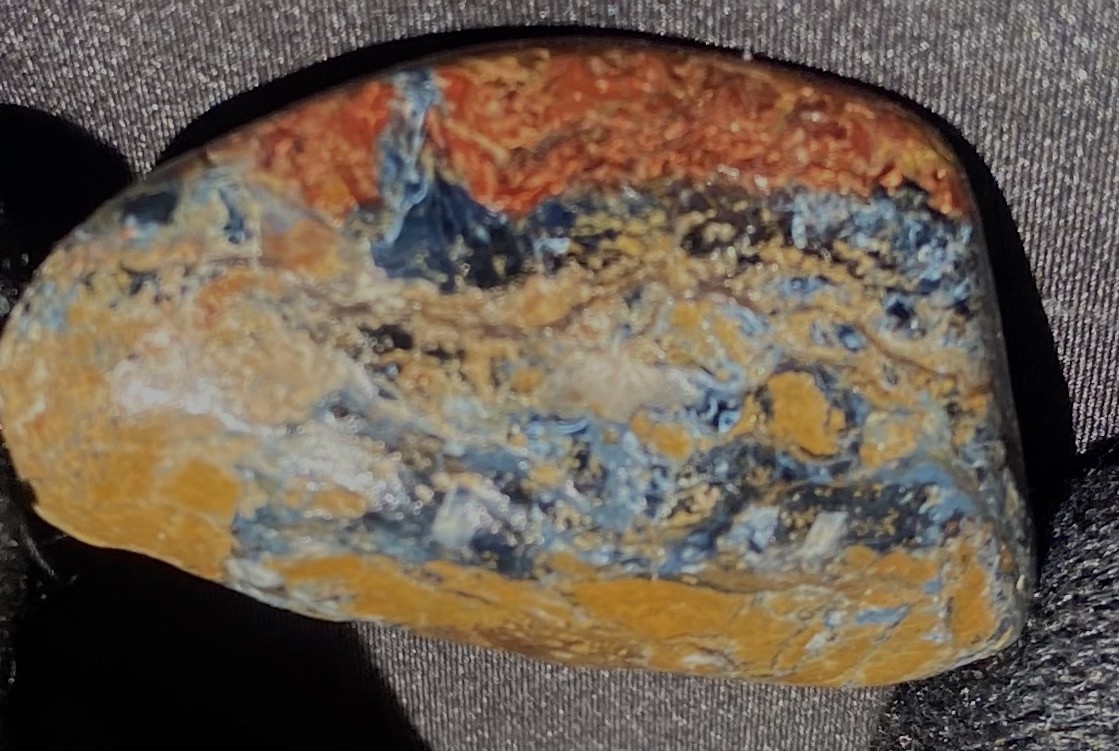 Pietersite Beautiful Large Flaming Polished 65 Grams or 855 Catats Africa