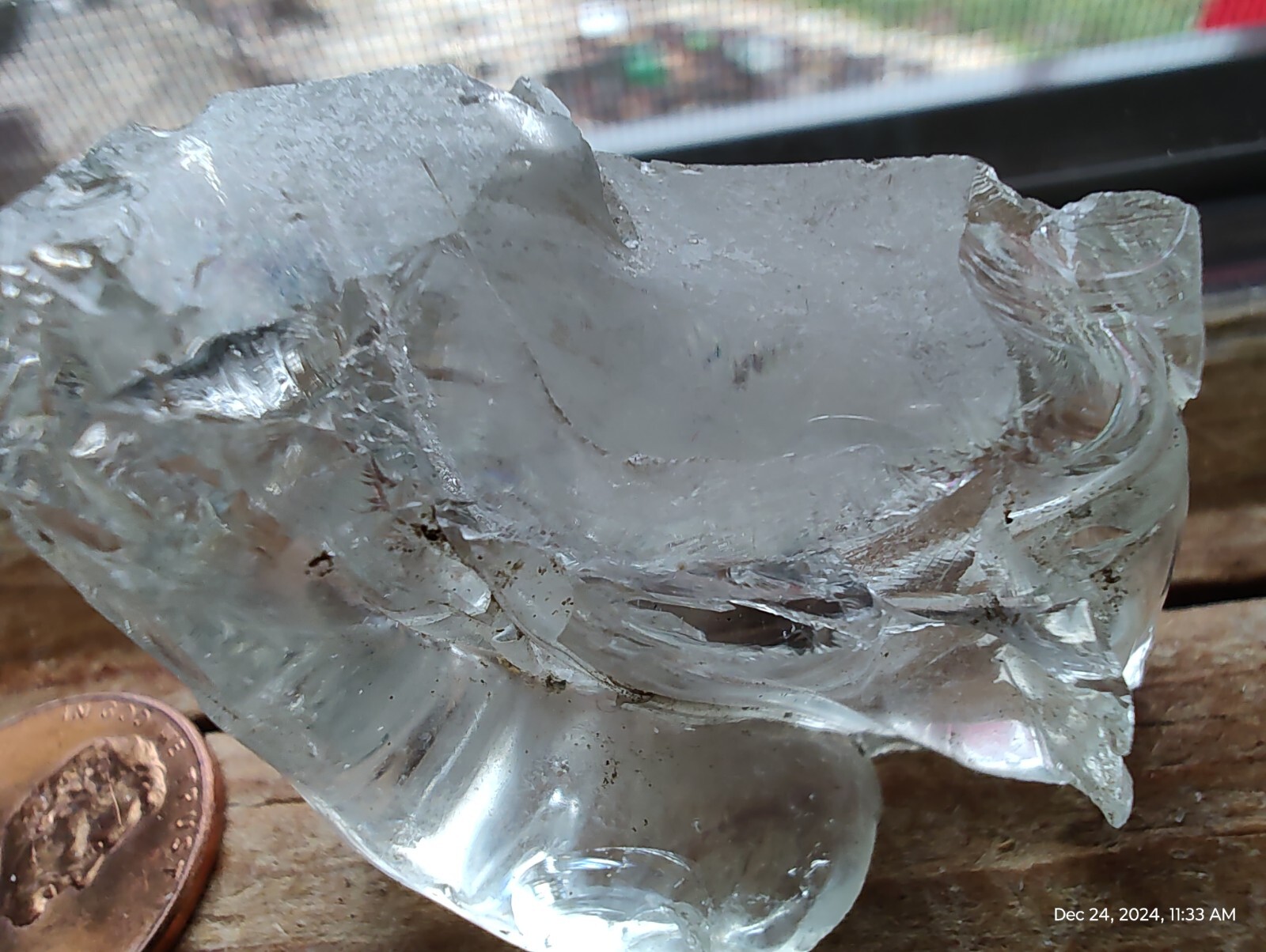 Andara opaque Crystal Spiritual Healing monatomic REIKI 34gr