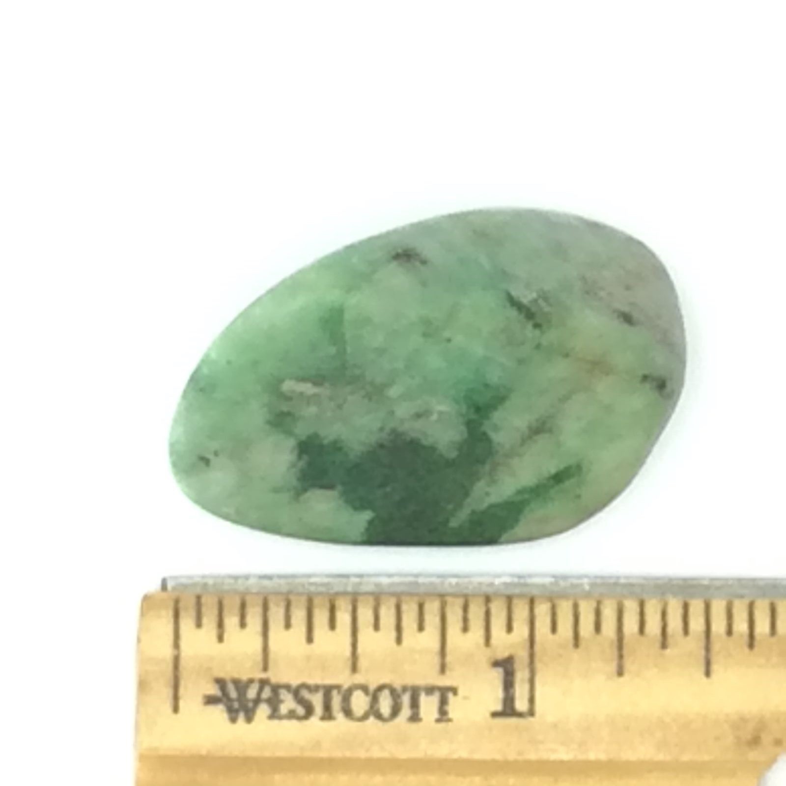 Siberian Jade Pebble Green Polished Jadeite Jade Stone Polar Urals Siberia