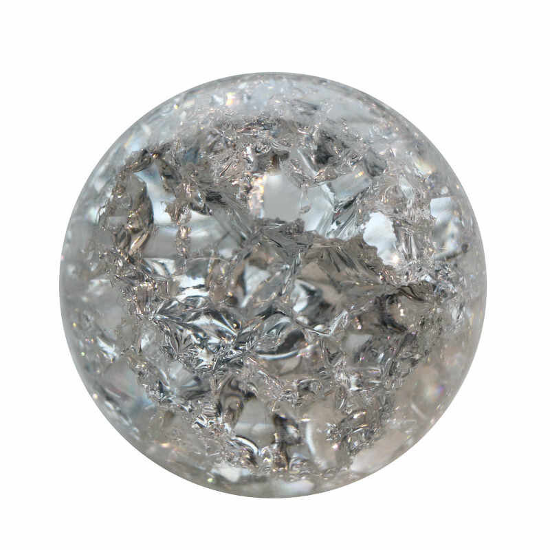 Crystal Ice Crack Ball Quartz Glass Marbles Glass Sphere Living Room Home Decor