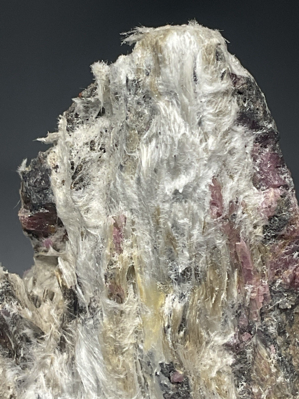 SS Rocks – Cummingtonite with Rhodonite (Minas Gerais, Brazil) 1.00lbs