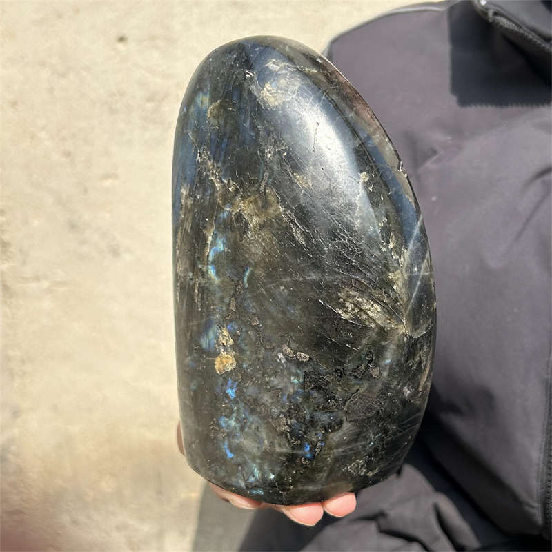 1.8kg Natural Labradorite Quartz Crystal Spectrolite Mineral Reiki healing