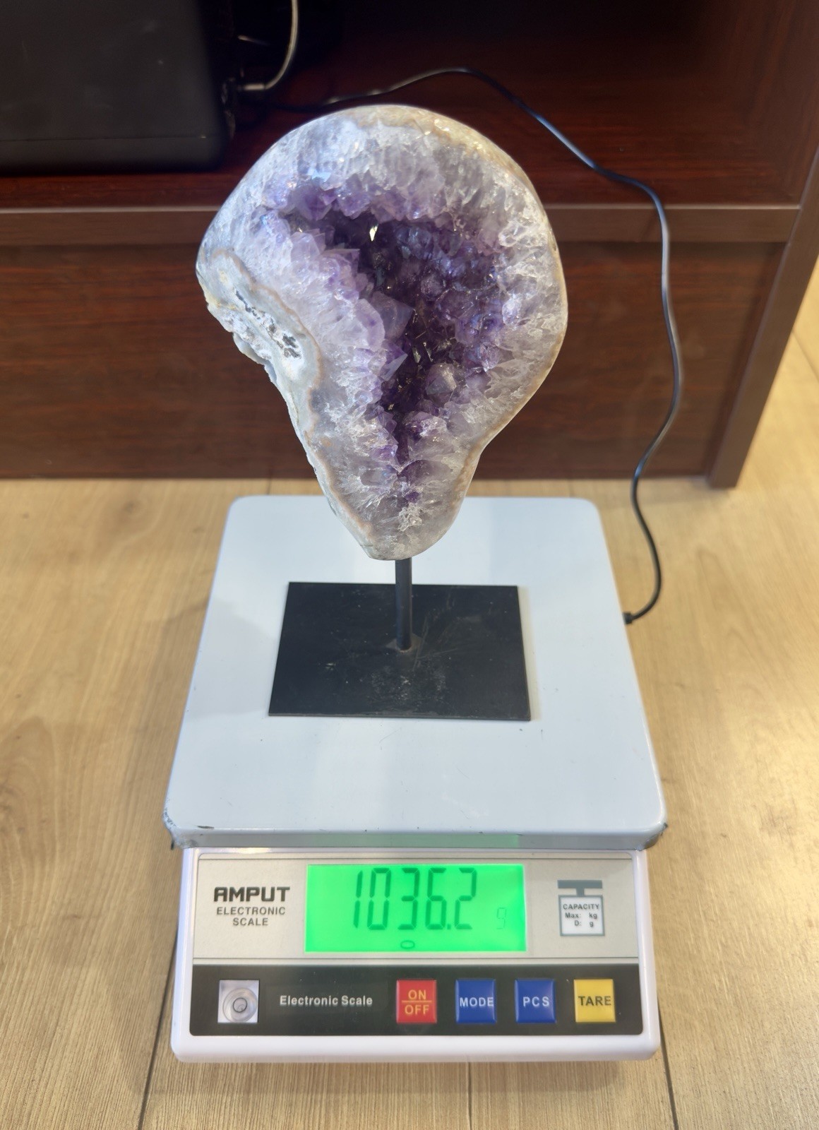 Amethyst On Stand