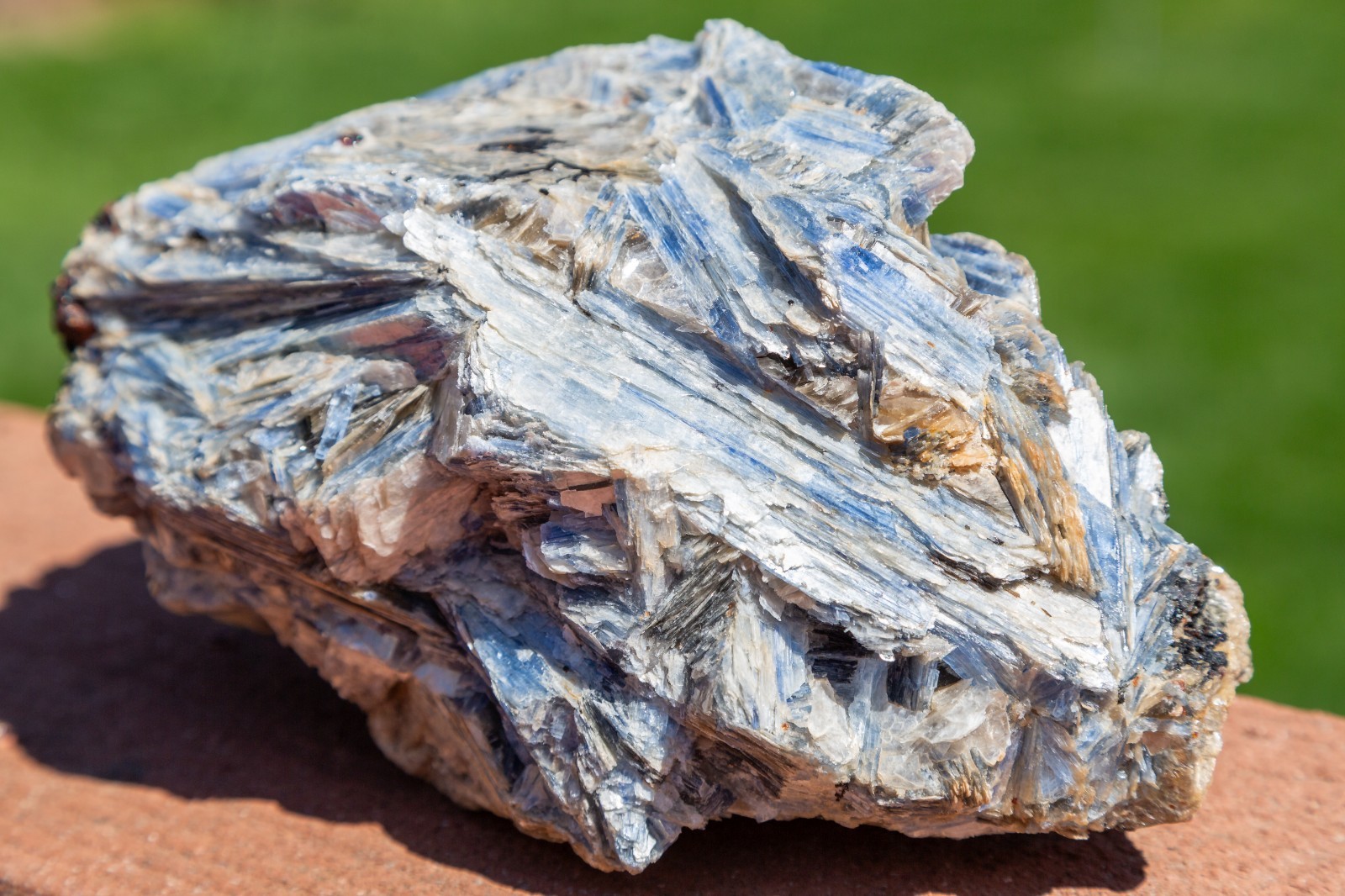 Kyanite with Quartz – 5lb 6.4oz (2449g) – Rough Specimen Crystal w/ Inclusion
