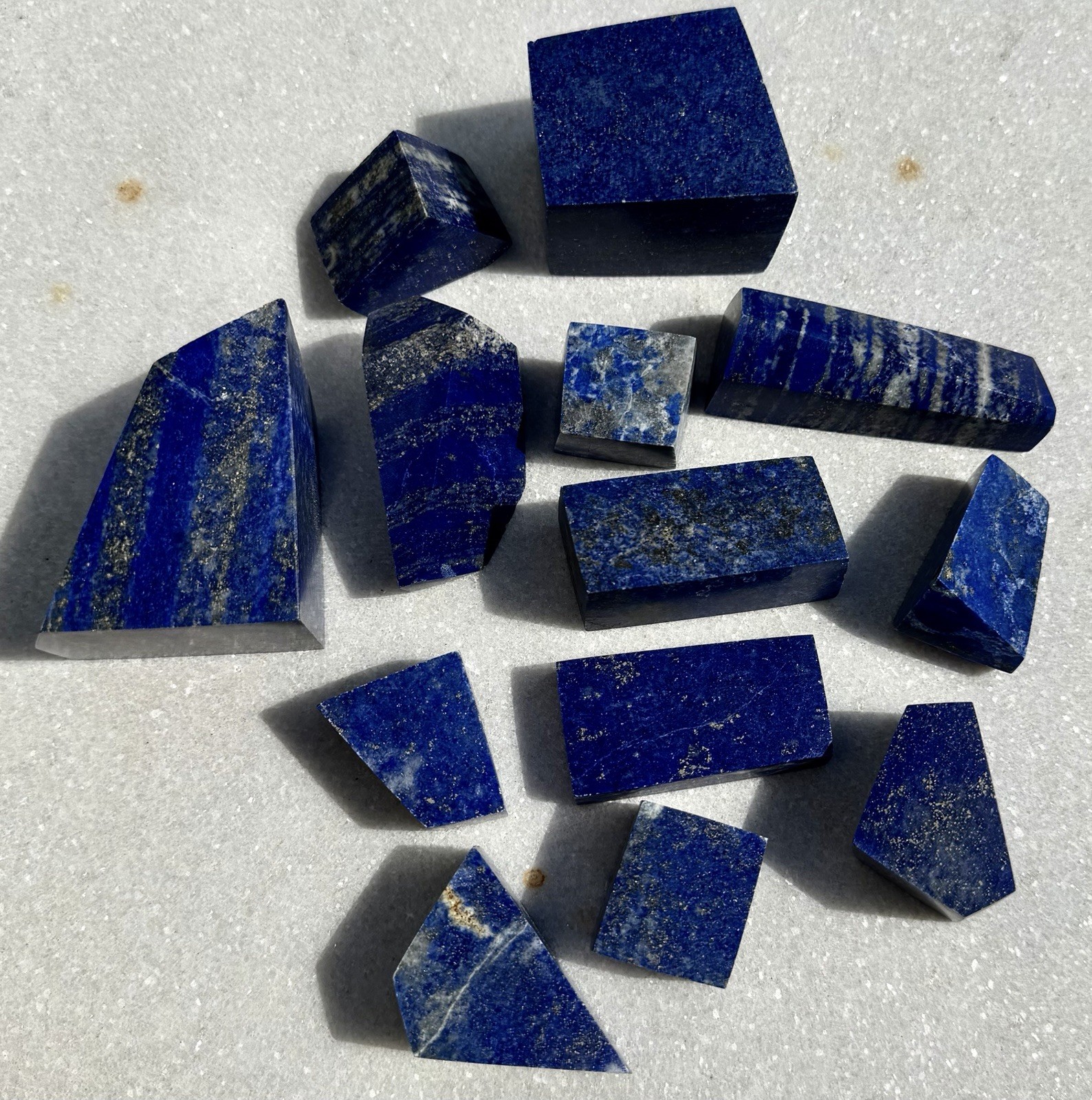 Wholesale Lot 2 Lbs Natural Lapis Lazuli Freeform Crystal Healing Energy