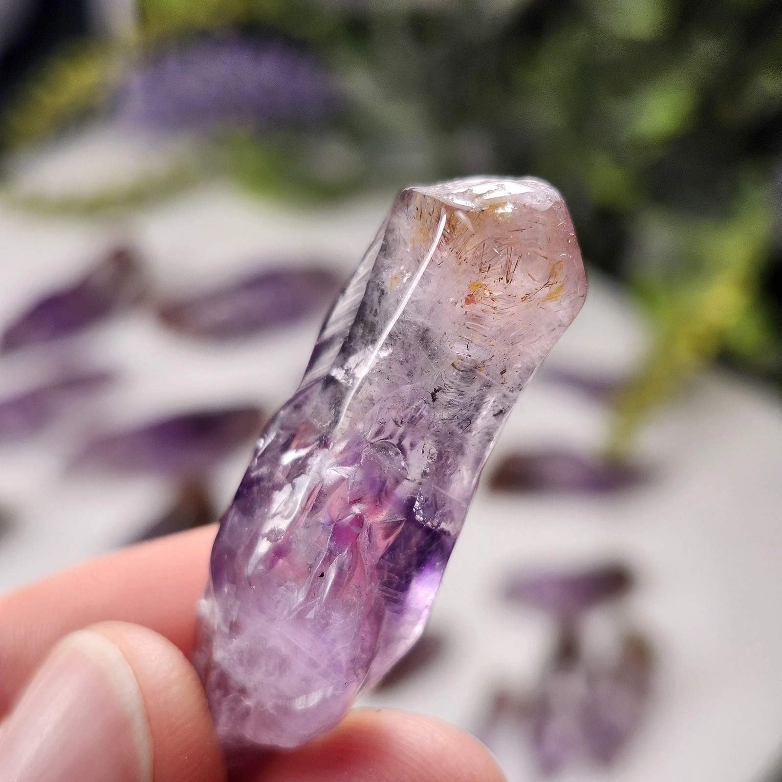 Super 7 Polished Crystal from Brazil