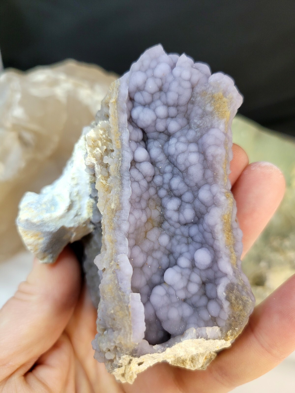 Purple Botryoidal Fluorite USA seller, Henan China, large Fluorite Crystal