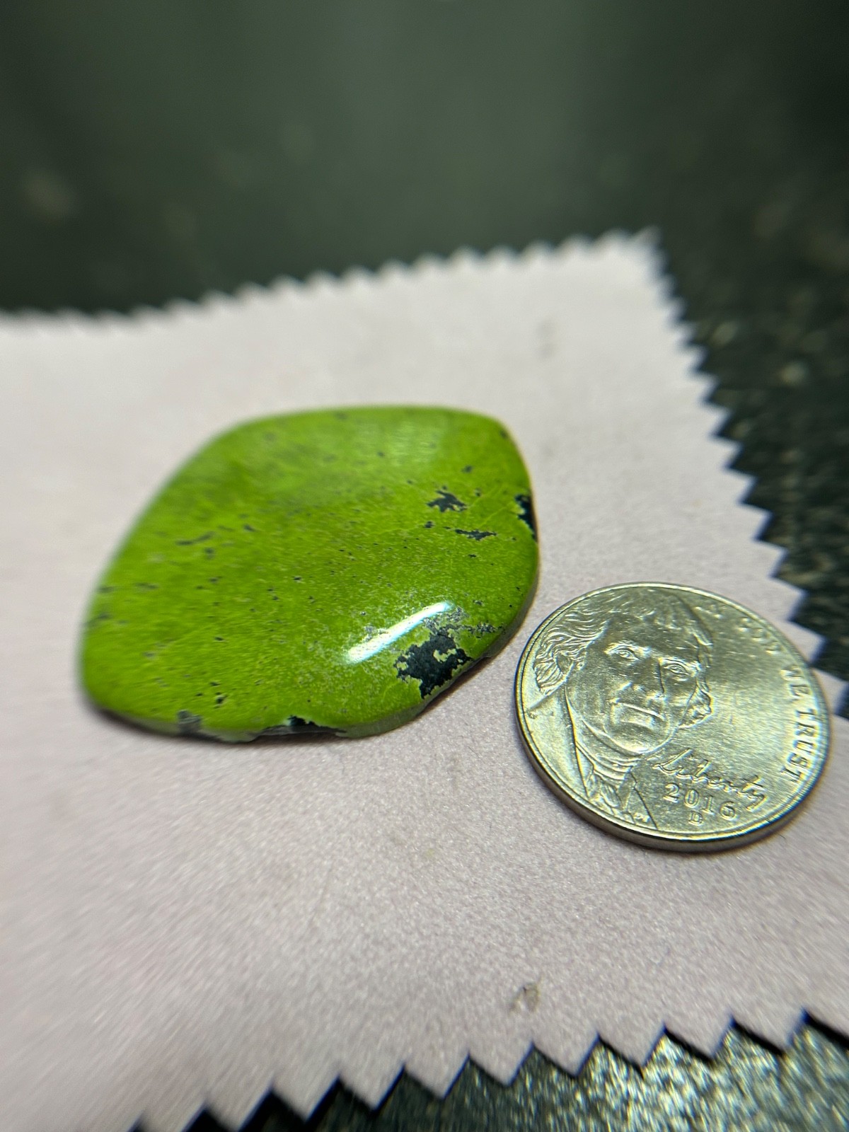 55 ct Natural Carico Lake Turquouse Cabochon