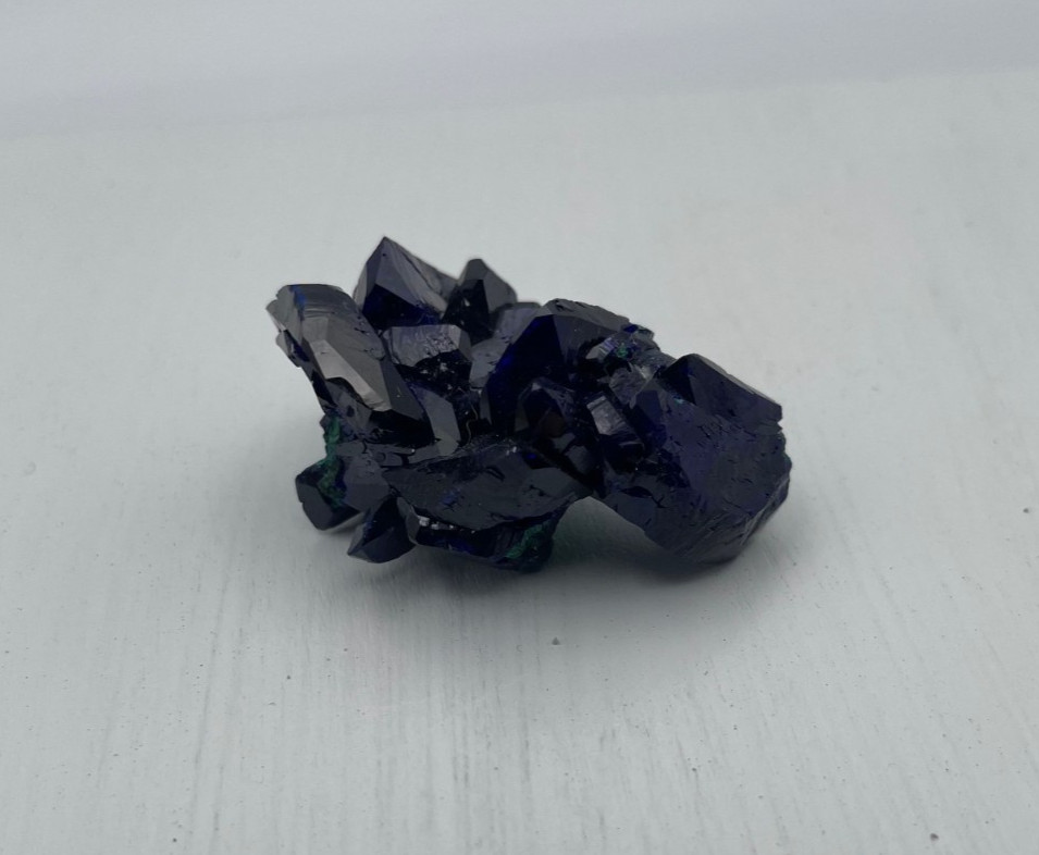 ~ 1 1/2” x 1” x 3/4” high, AZURITE, Milpillas Mine, Cuitaca, Sonora, Mexico
