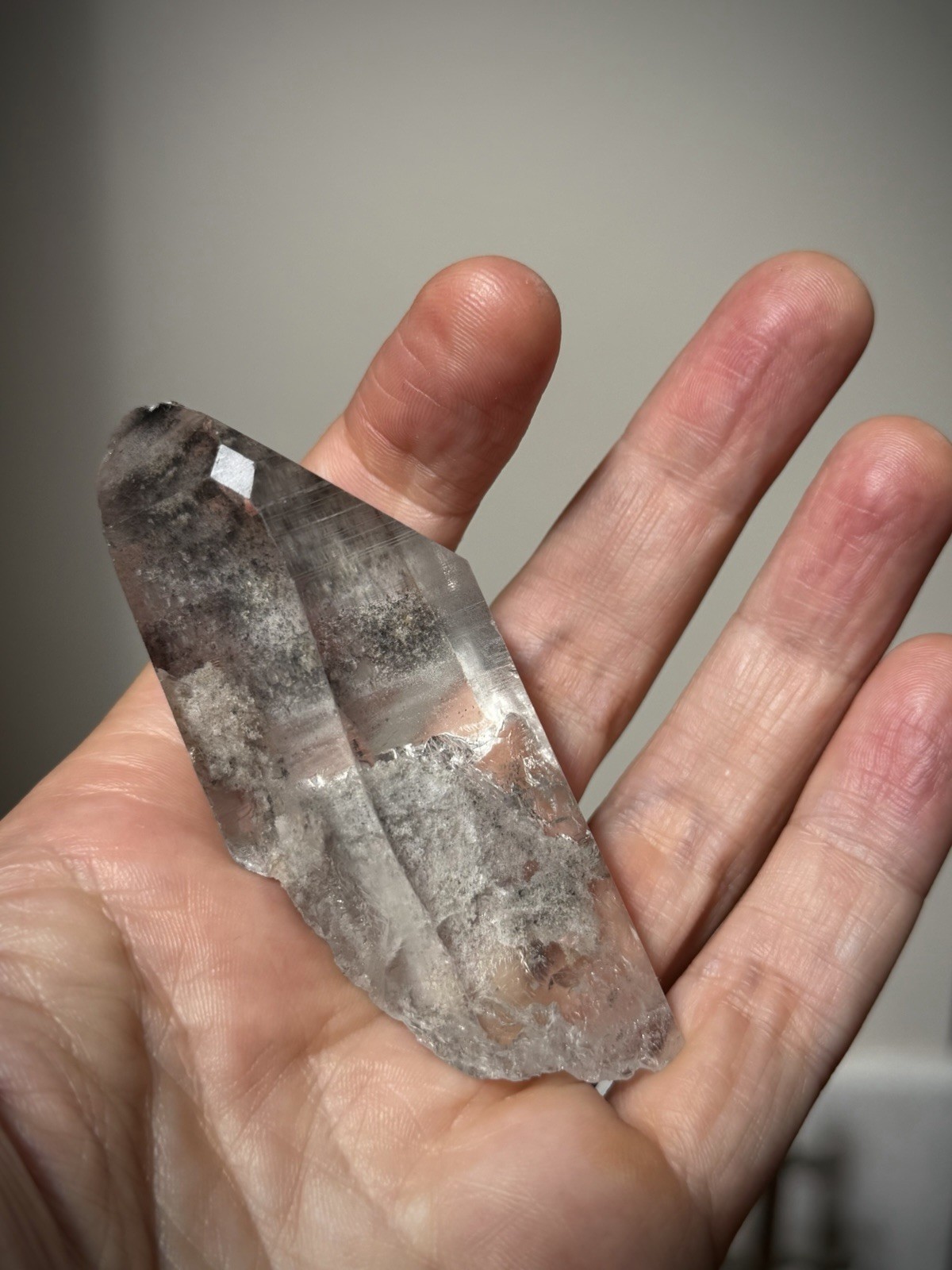 Inclusion Quartz Crystal Scenic Quartz Lemurian Quartz Window Quartz Brazil