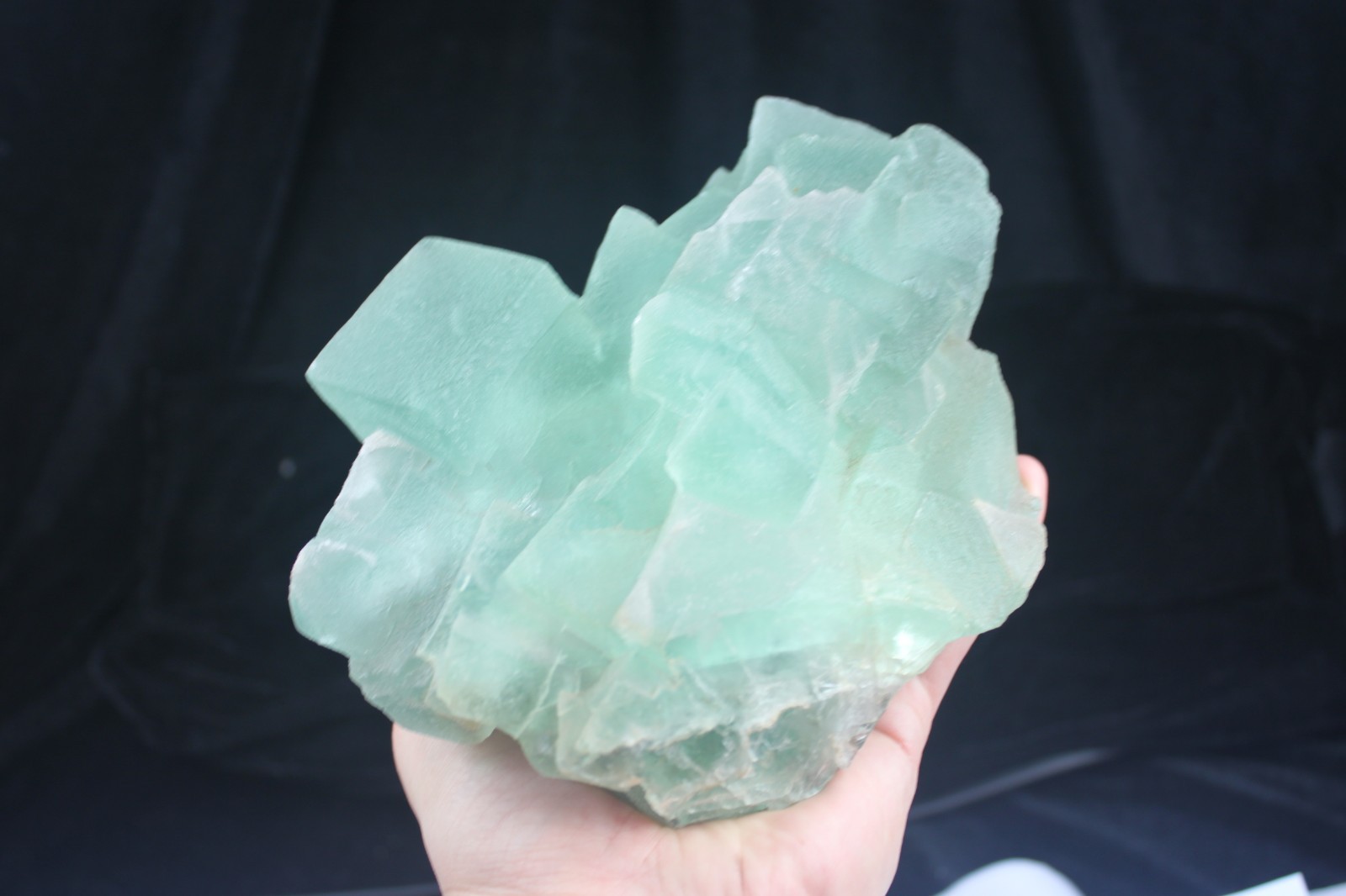 4lbs Big Museum Quality Green Fluorite Mineral Specimen