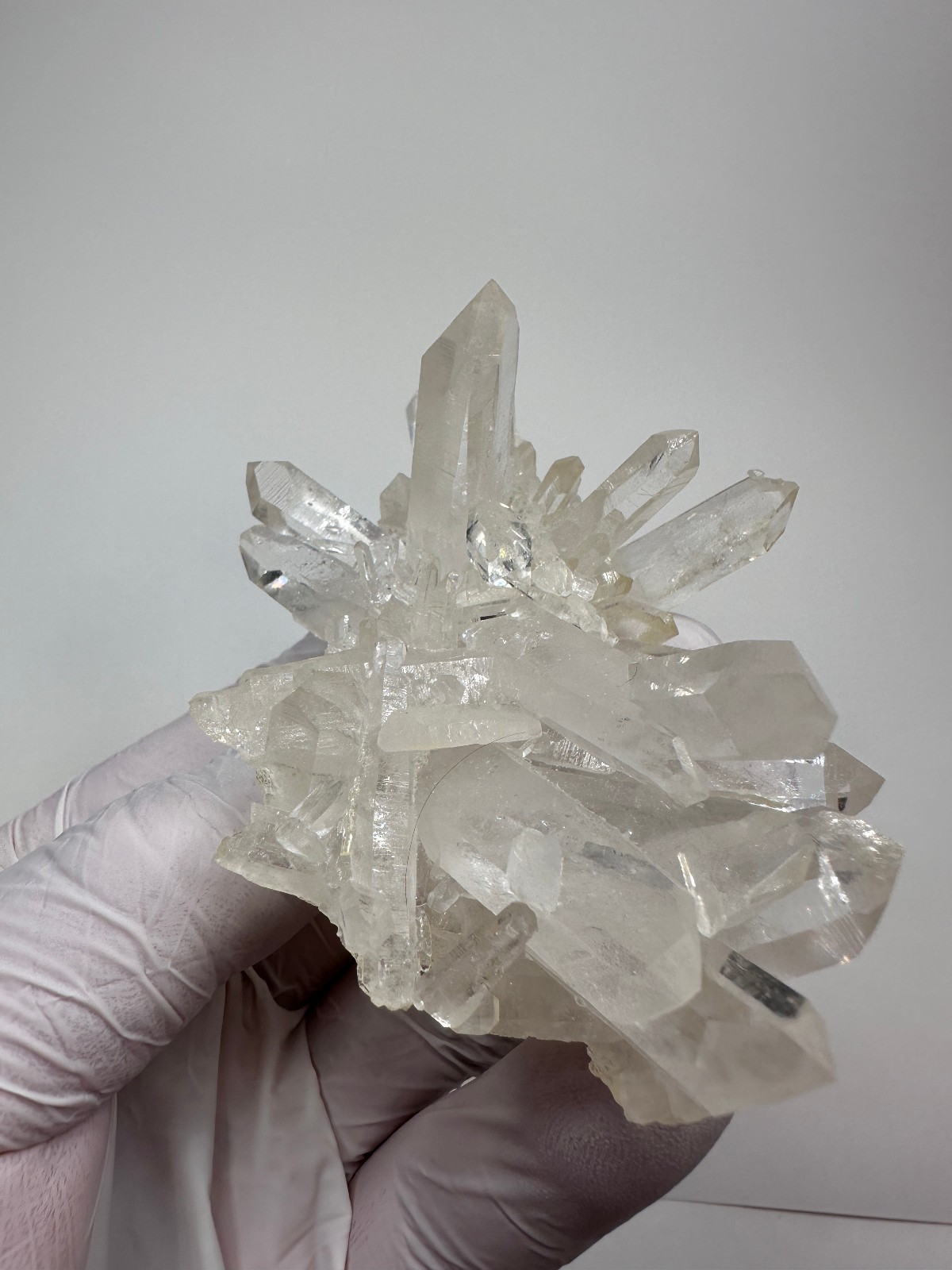 Top Quality Large Optical Clear Arkansas Quartz Crystal Cluster