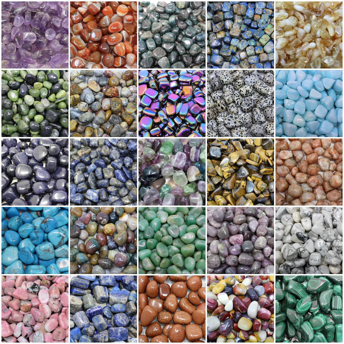1/4 lb Tumbled Stones: U Choose Type TAKE 15% OFF 3+ ITEMS – Wholesale Bulk 4 oz